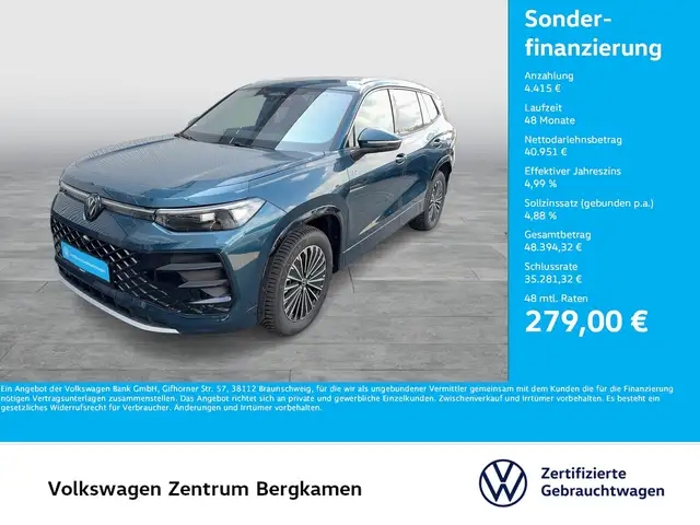2025 Volkswagen Tayron in Blue for sale
