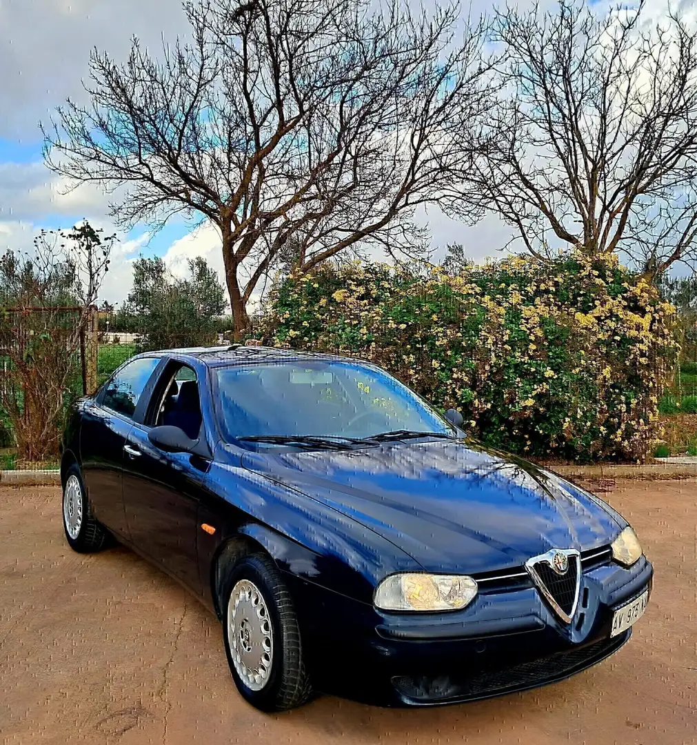 Alfa Romeo 156 1.6 TS 16v ISCRITTA ASI CON CRS POCHI KM Nero - 1