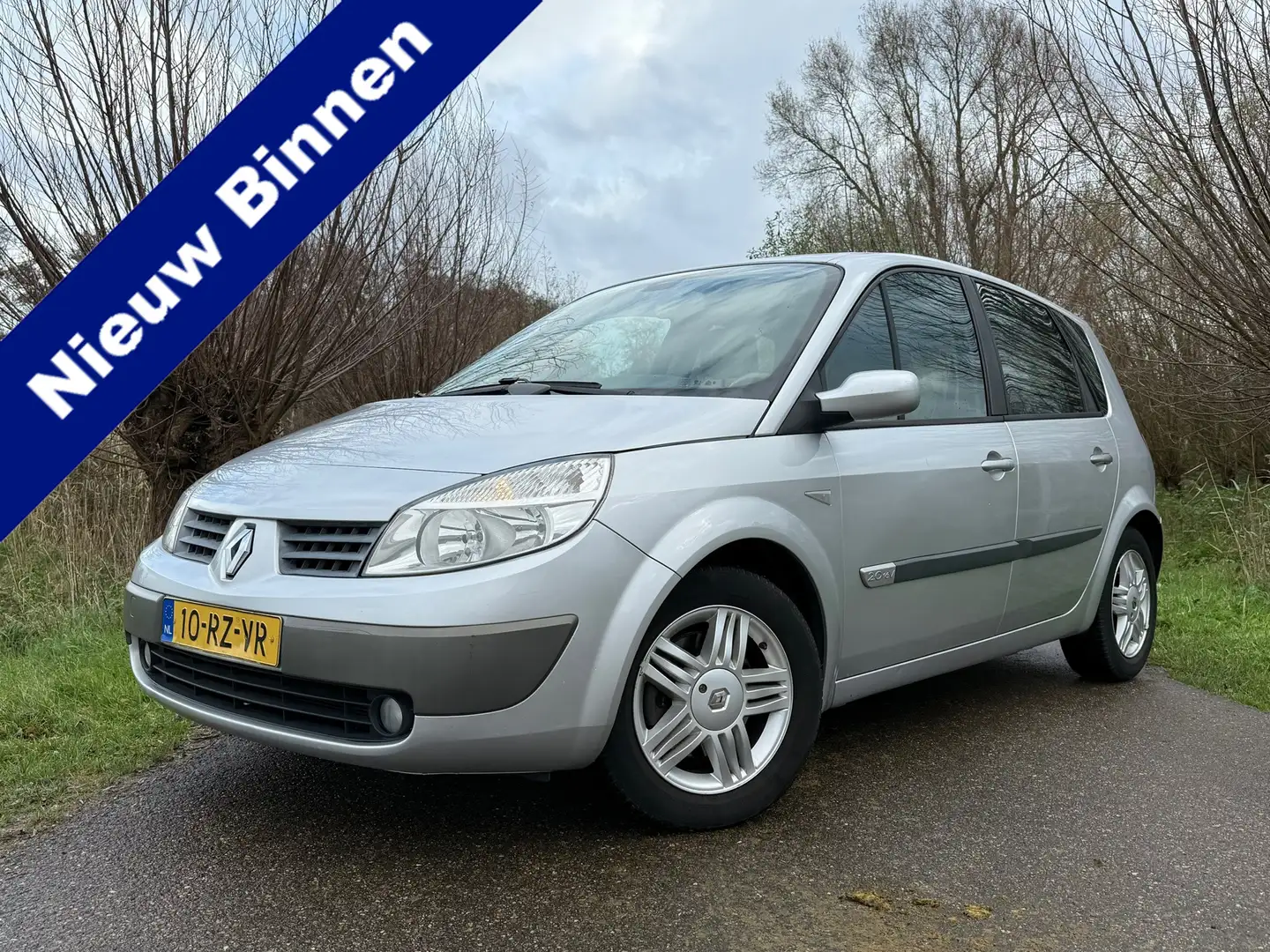 Renault Scenic 2.0-16V Tech Line Clima Half-Leder Nieuwe APK 6 Ve Gris - 1