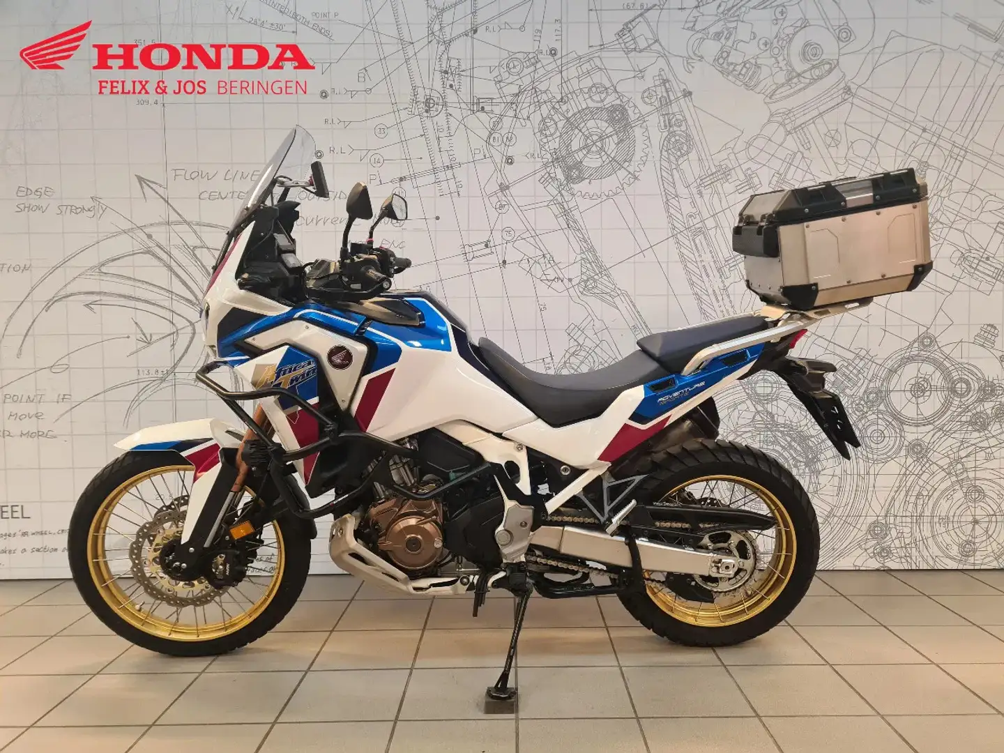 Honda CRF 1100 Dct Africa Twin Adventure Sport Blanc - 2