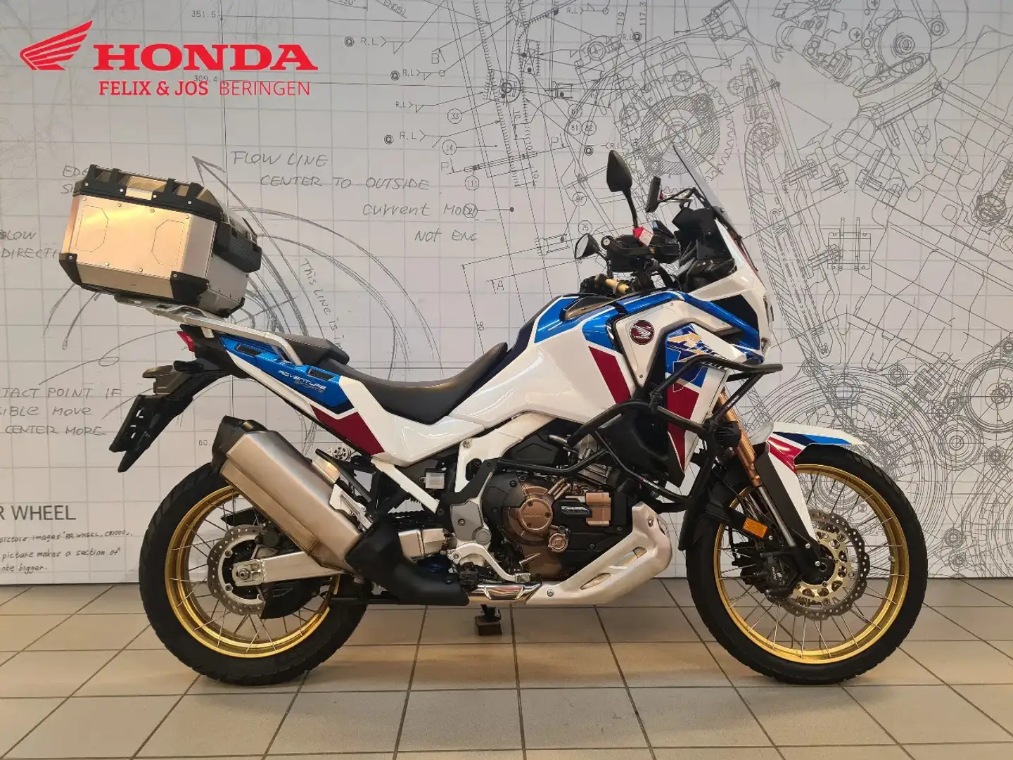 Honda CRF 1100 Dct Africa Twin Adventure Sport Blanc - 1