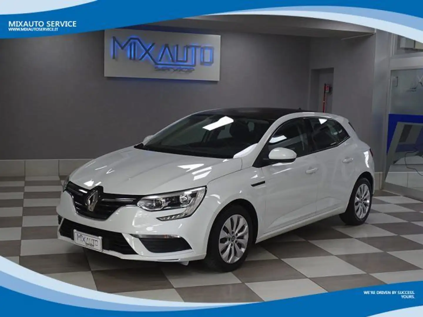 Renault Megane 1.3 TCe 100cv Life EU6 Weiß - 1