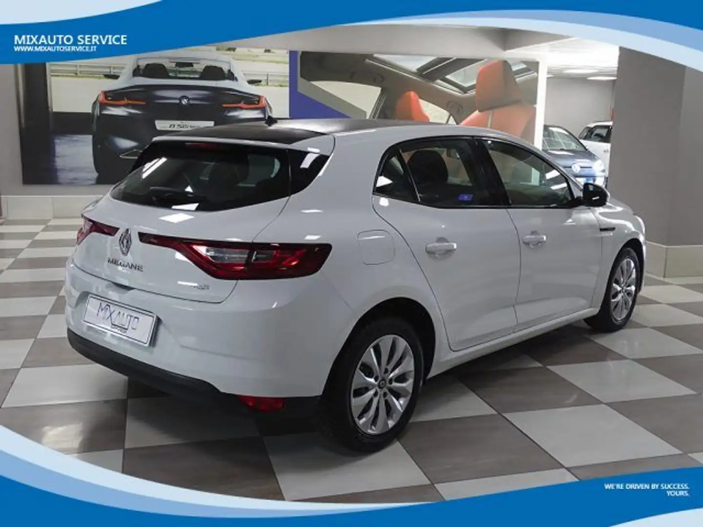Renault Megane 1.3 TCe 100cv Life EU6 Weiß - 2