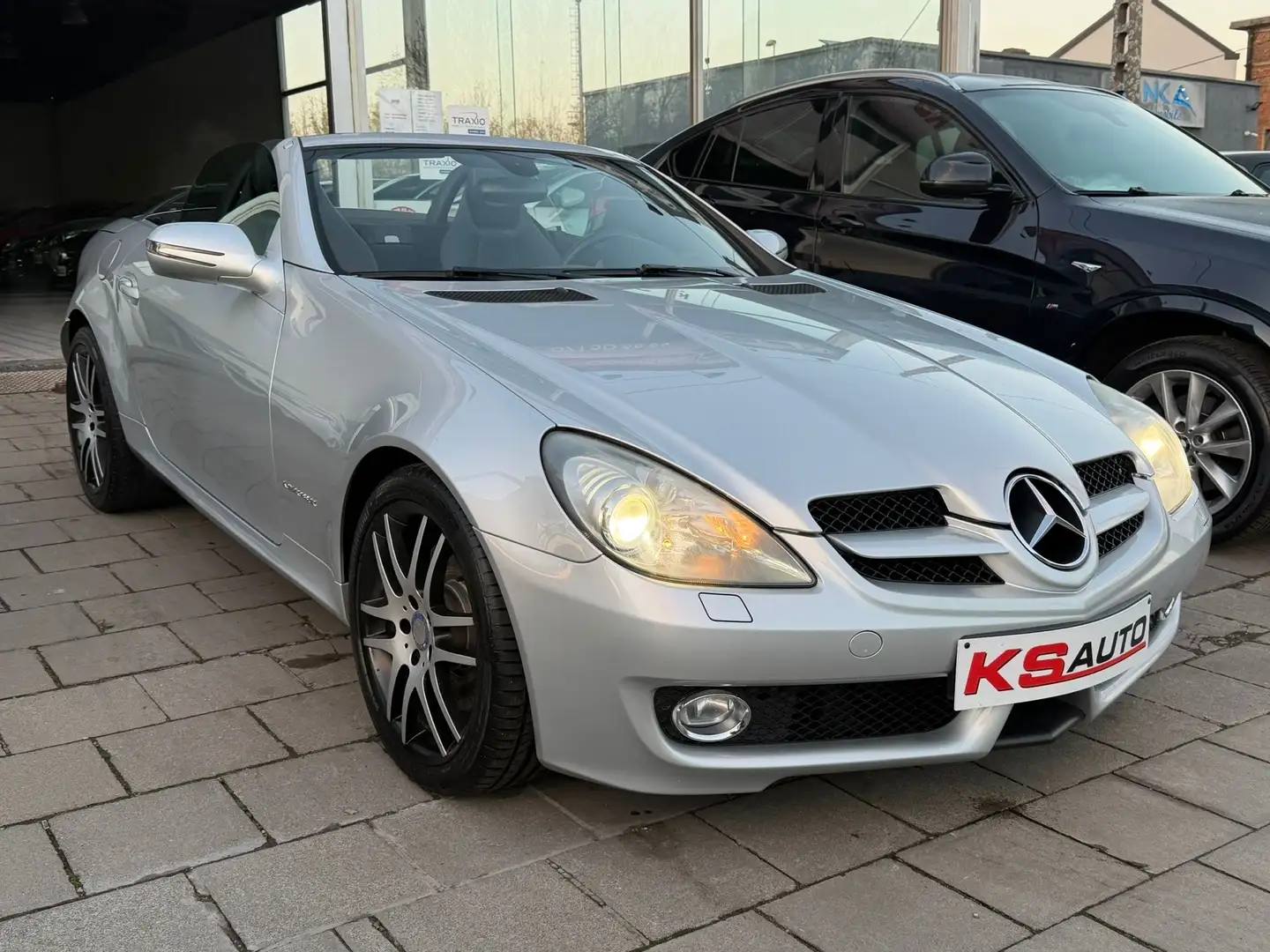 Mercedes-Benz SLK 200 Kompressor/265.439KM/NAVI/CUIR/AIRCO Gris - 2