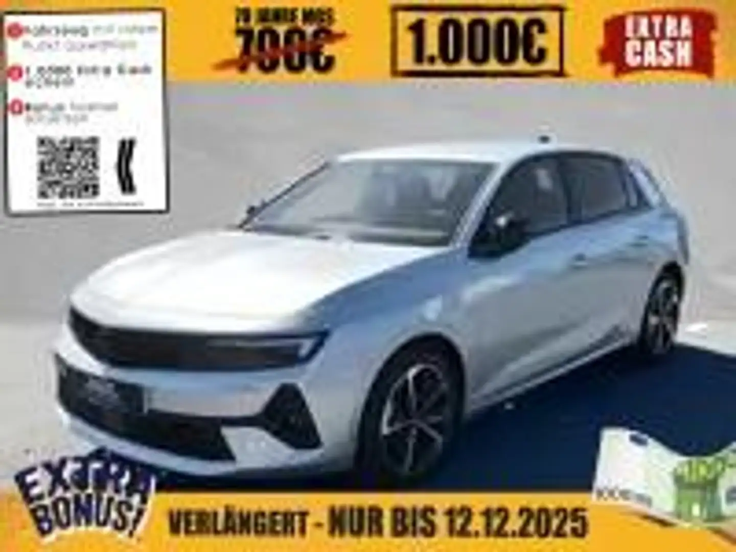Opel Astra GS-Line 1.2 Turbo #DAB #S&S #LED Silber - 1