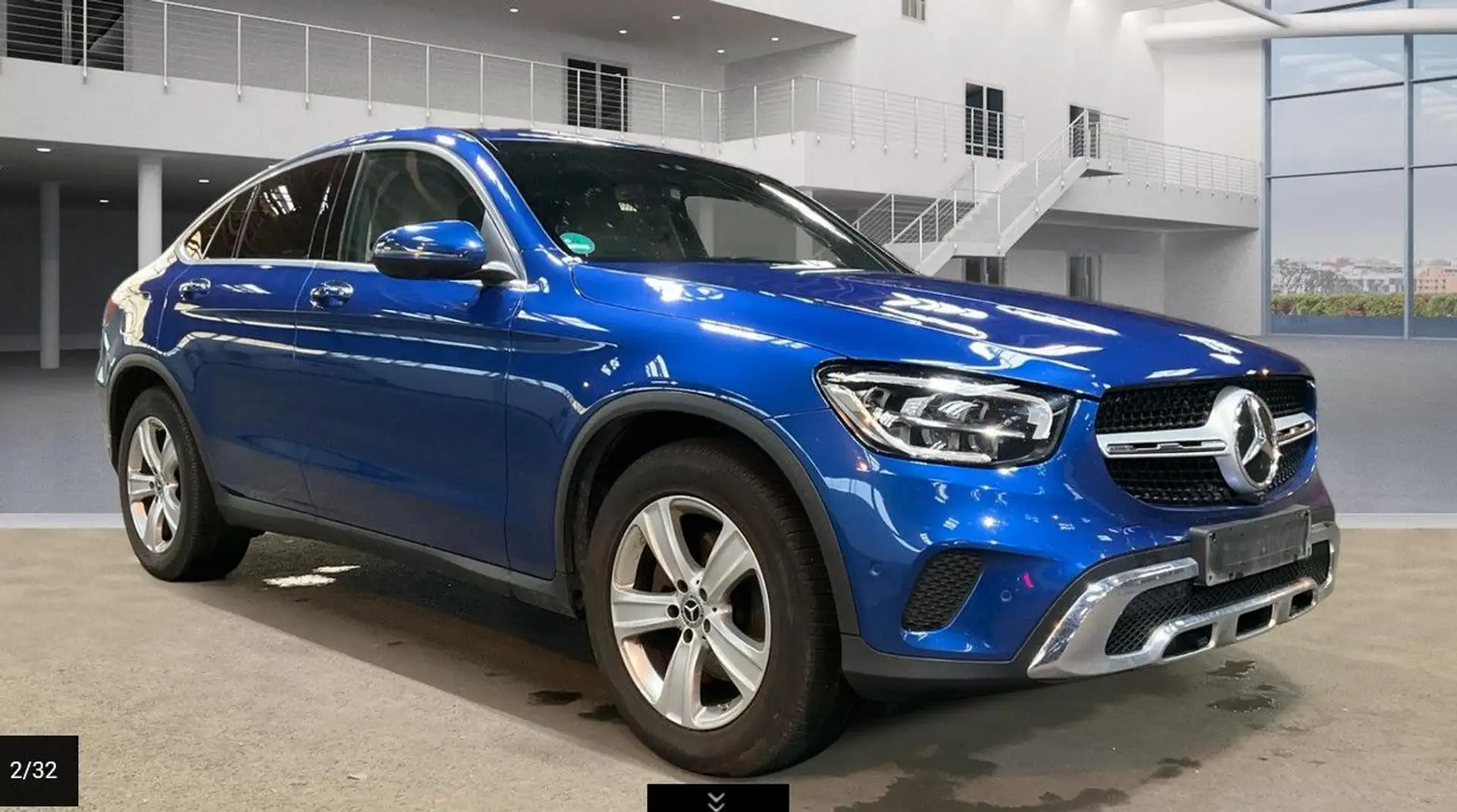 Mercedes-Benz GLC 200 Coupe STHZG*Kamera*Leder*Massage*Virtual Blue - 2