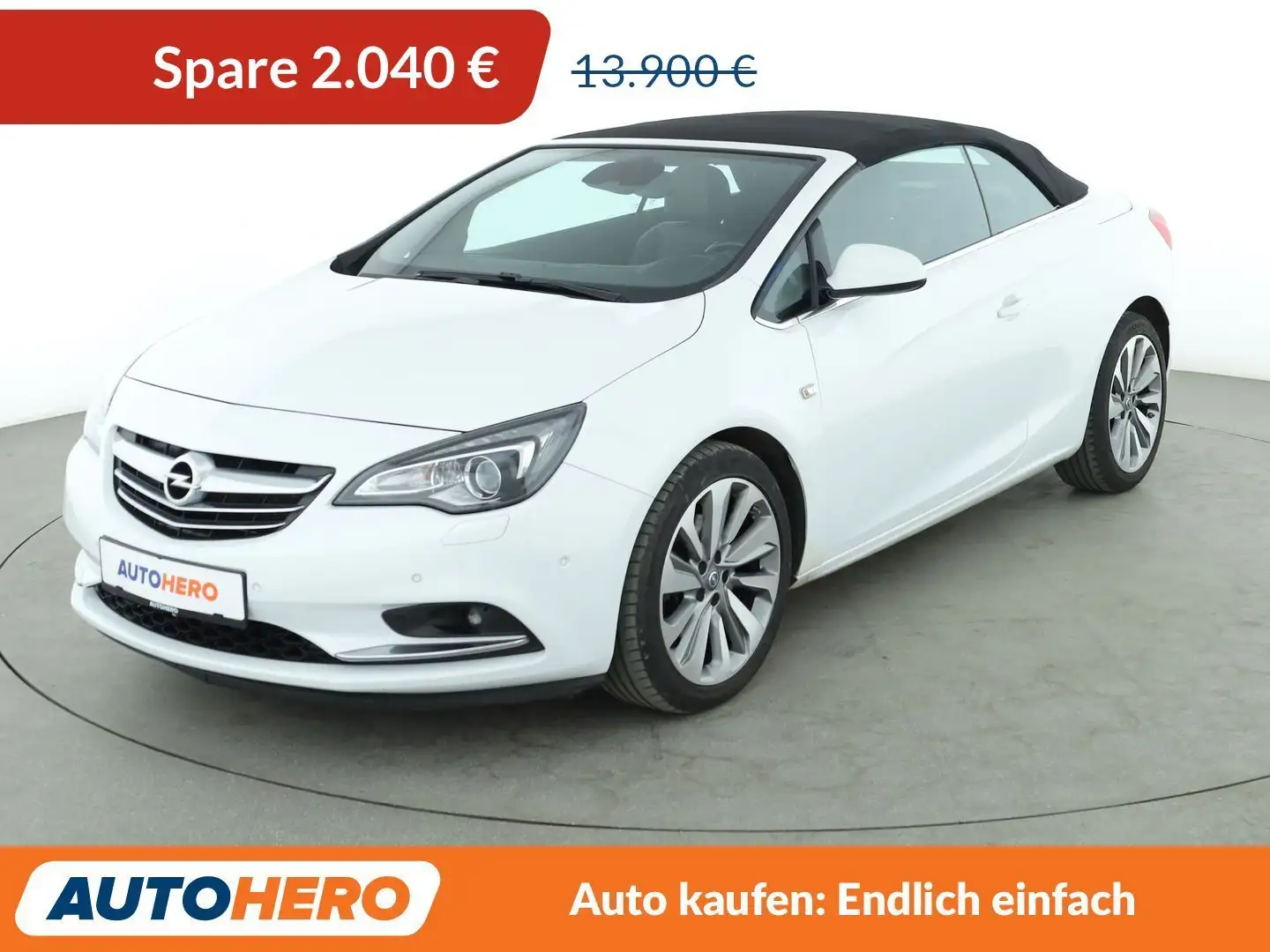 Opel Cascada 2.0 CDTI Innovation ecoFlex*NAVI*XENON*CAM*PDC* Weiß - 1