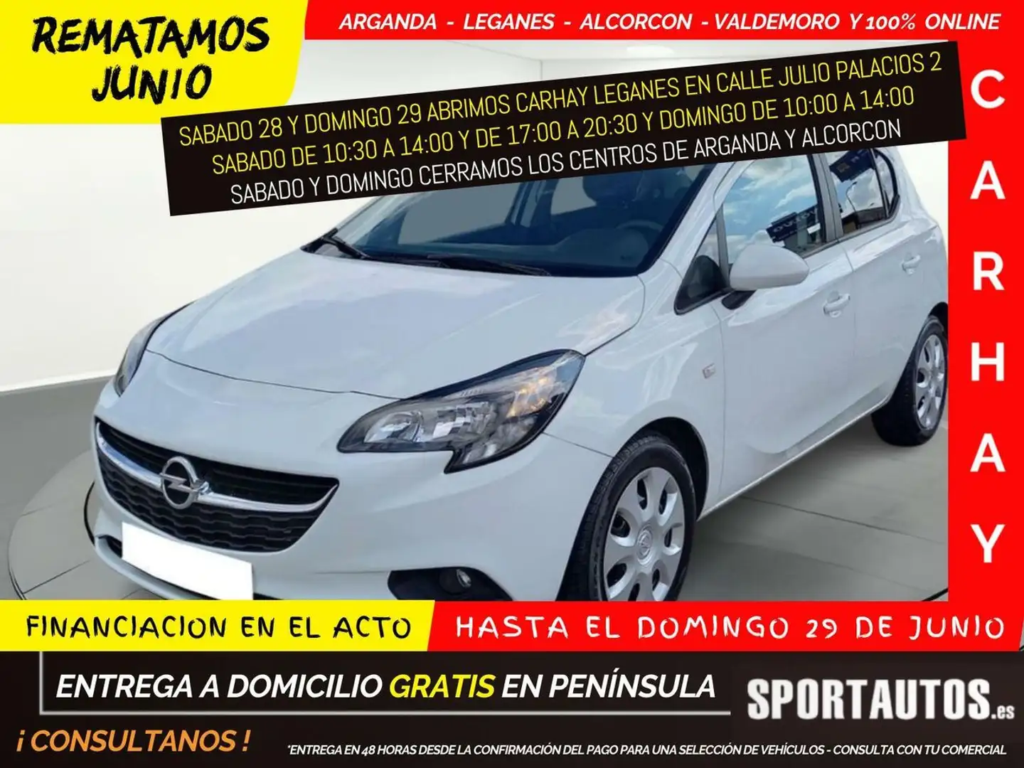 Opel Corsa 1.4 Selective 90 White - 1