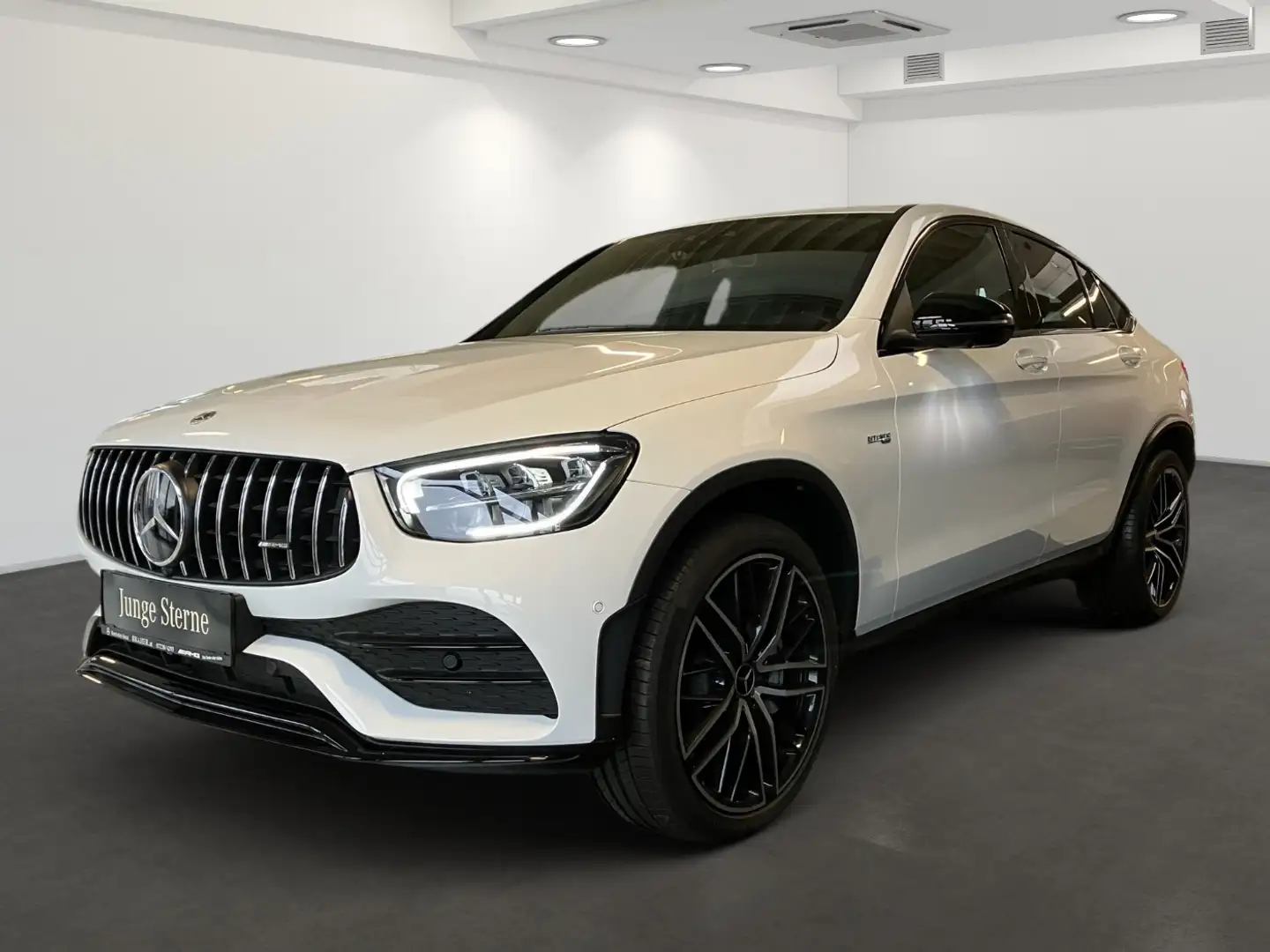 Mercedes-Benz GLC 43 AMG 4Matic AIR FAP Leder Distr 360 Mbeam Weiß - 2