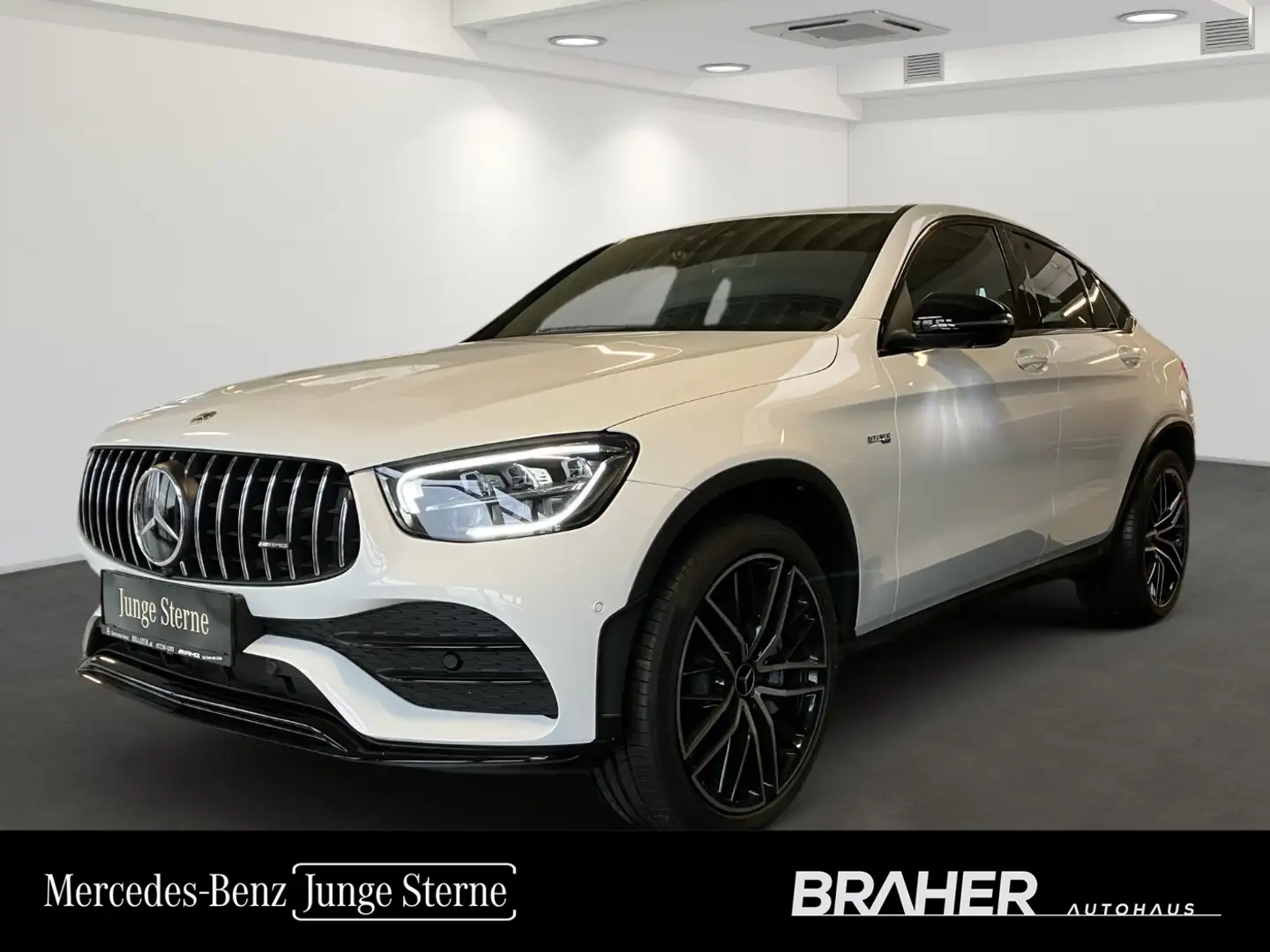 Mercedes-Benz GLC 43 AMG 4Matic AIR FAP Leder Distr 360 Mbeam Weiß - 1