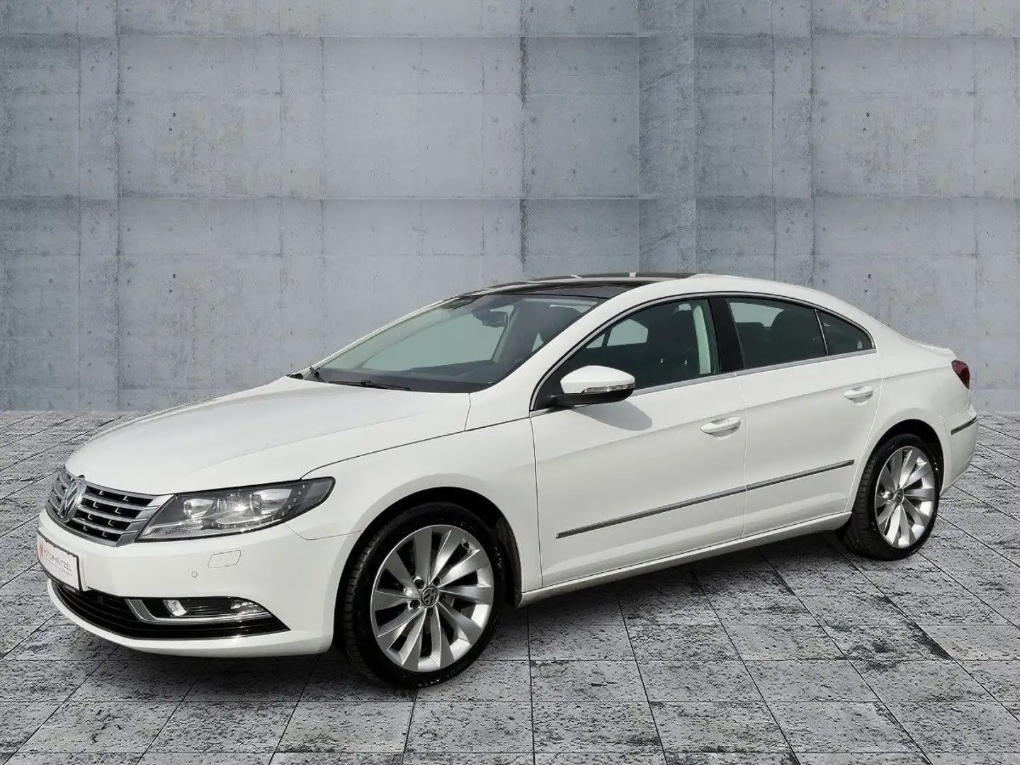 Volkswagen CC 2.0TDI DSG XEN+NAV+AHK+PANO+SHZ+RFK+2xPDC+GRA Wit - 2