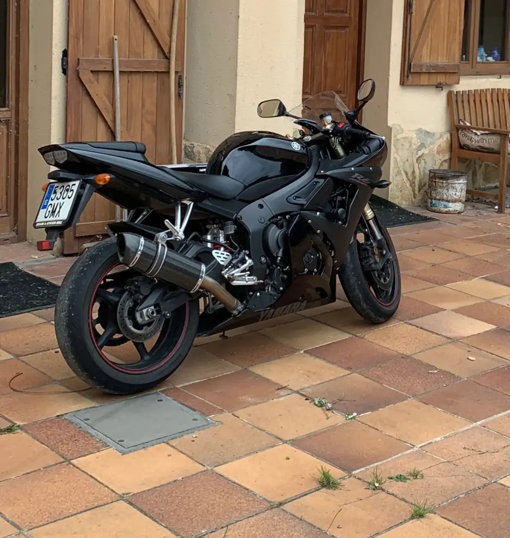 Yamaha YZF 600 R6 Negro - 2