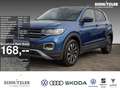 Volkswagen T-Cross 1.0 TSI ACC NAVI SHV EPH CAR PLAY +++ Bleu - thumbnail 1