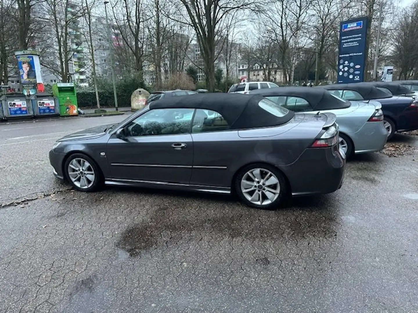 Saab 9-3 2.0T Cabrio Aut. Vector Szary - 1