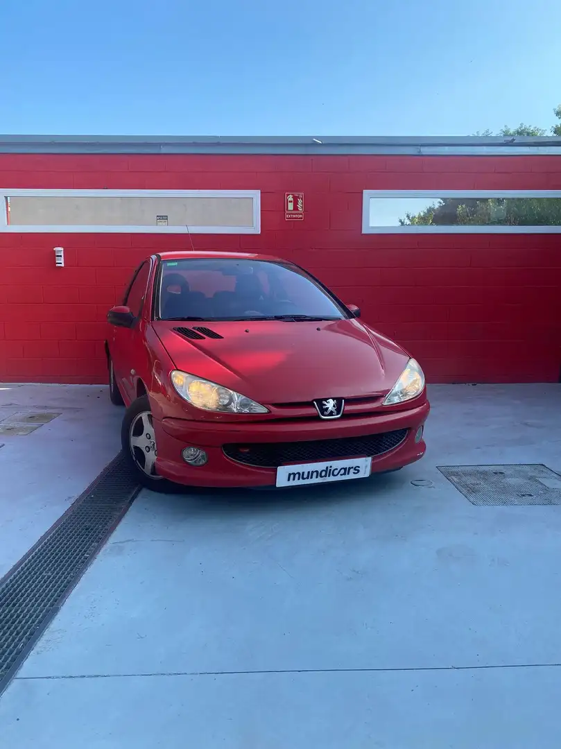 Peugeot 206 1.4HDI X-Line Czerwony - 2