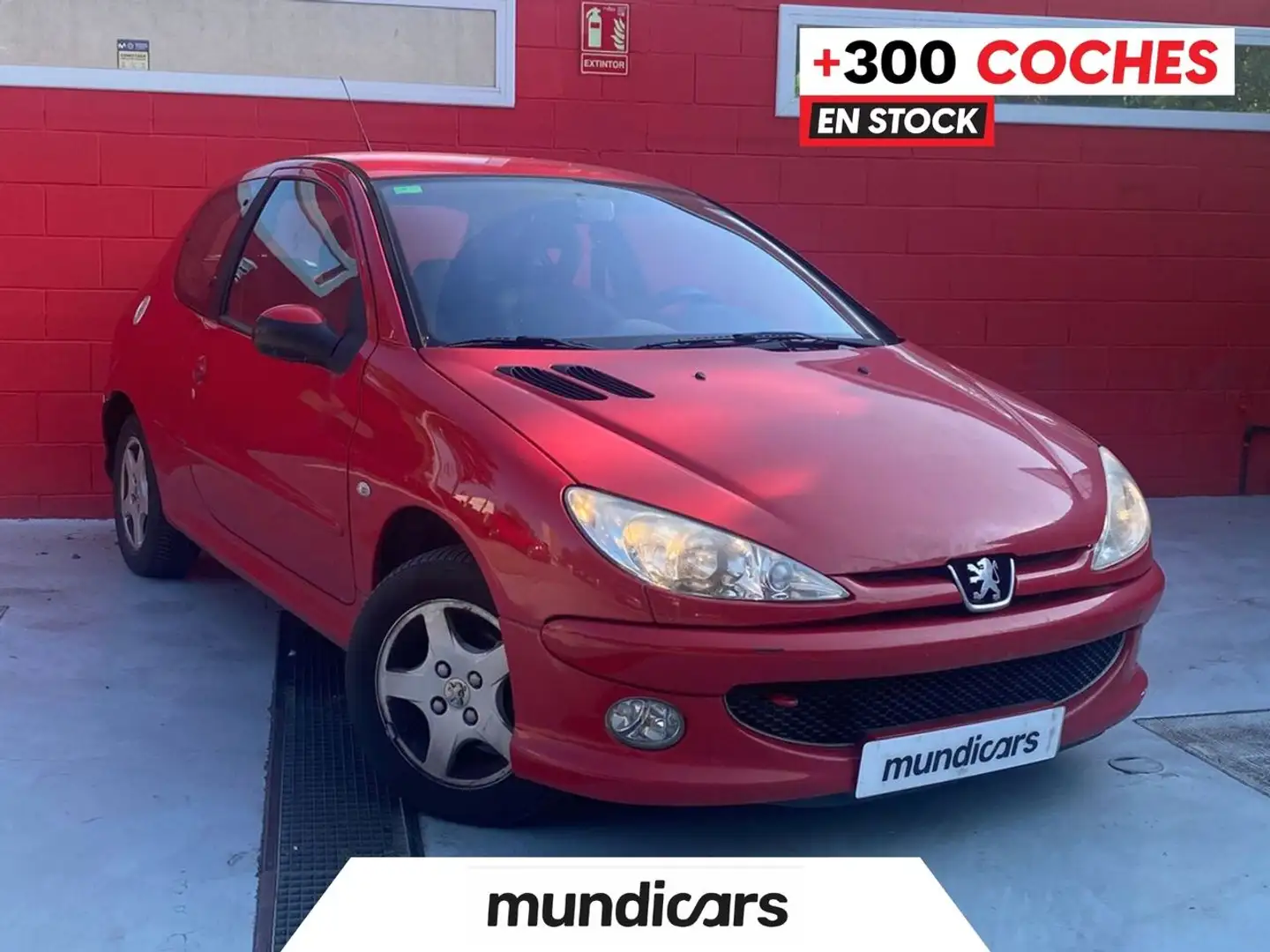 Peugeot 206 1.4HDI X-Line Czerwony - 1