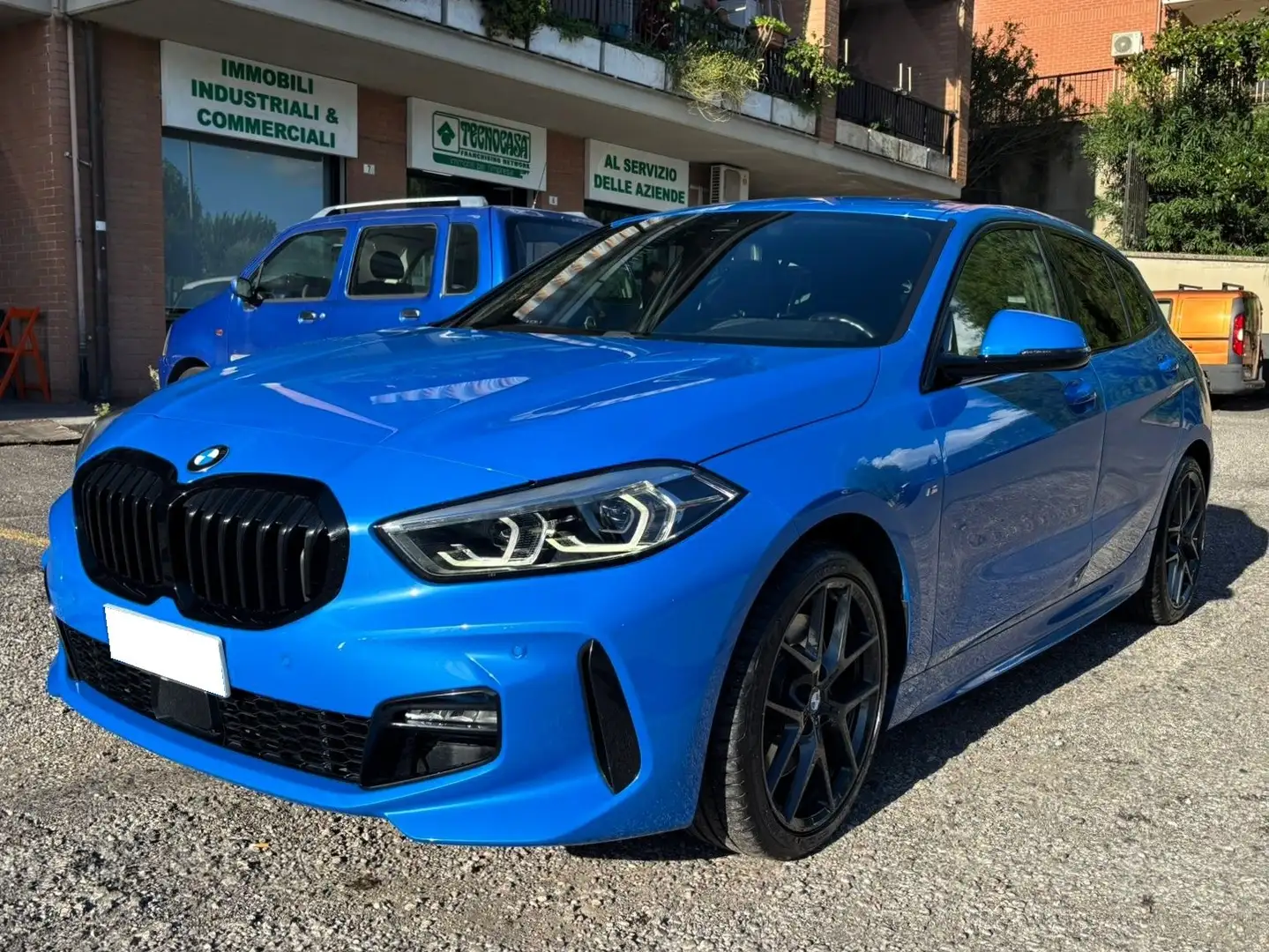 BMW 120 Serie 1 F40 120i Msport auto Bleu - 1