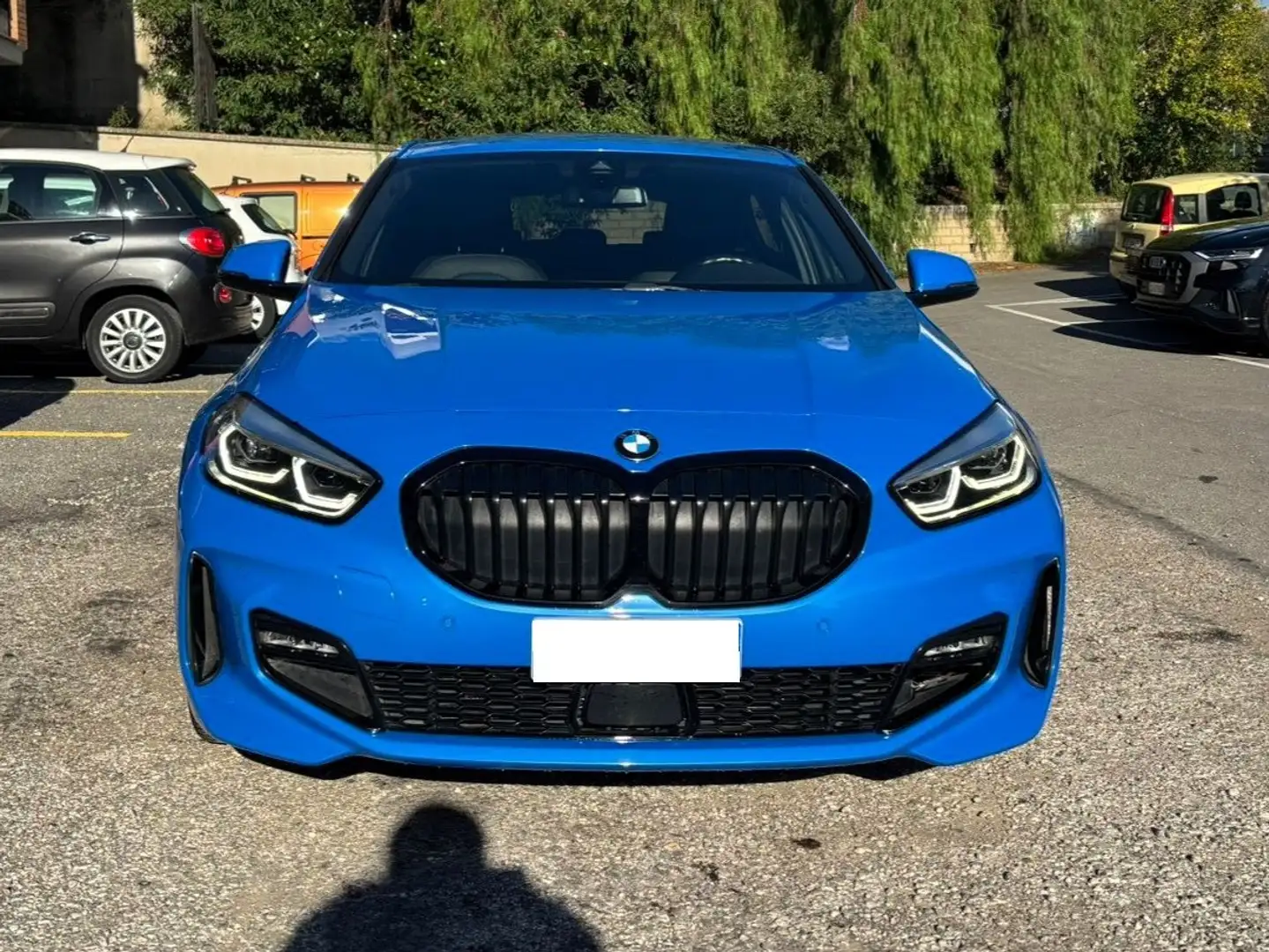 BMW 120 Serie 1 F40 120i Msport auto Bleu - 2