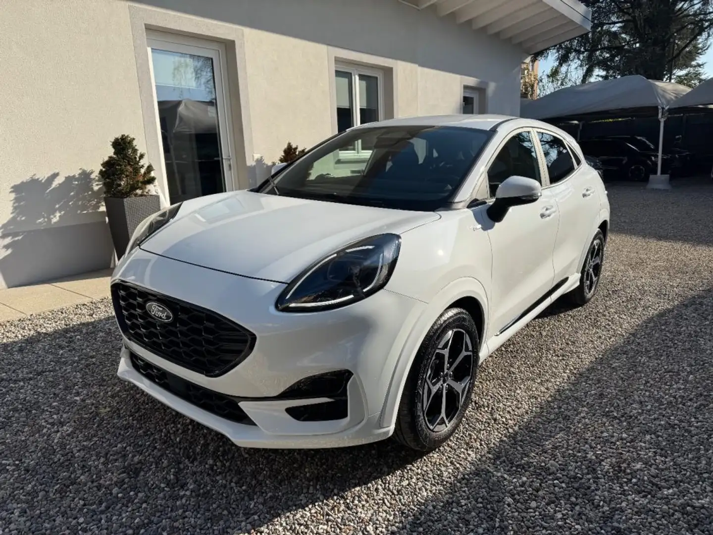 Ford Puma 1.0 EcoBoost Hybrid 125 CV S&S ST-Line Blanc - 1