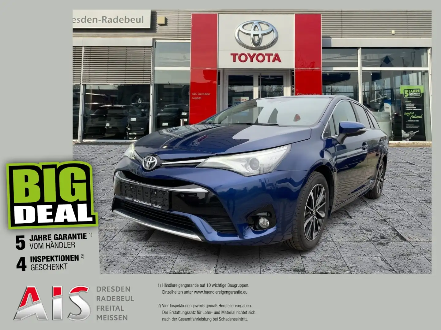 Toyota Avensis TS 1.8 Team D Navi*KAM*SHZ*DAB*LED Blau - 1