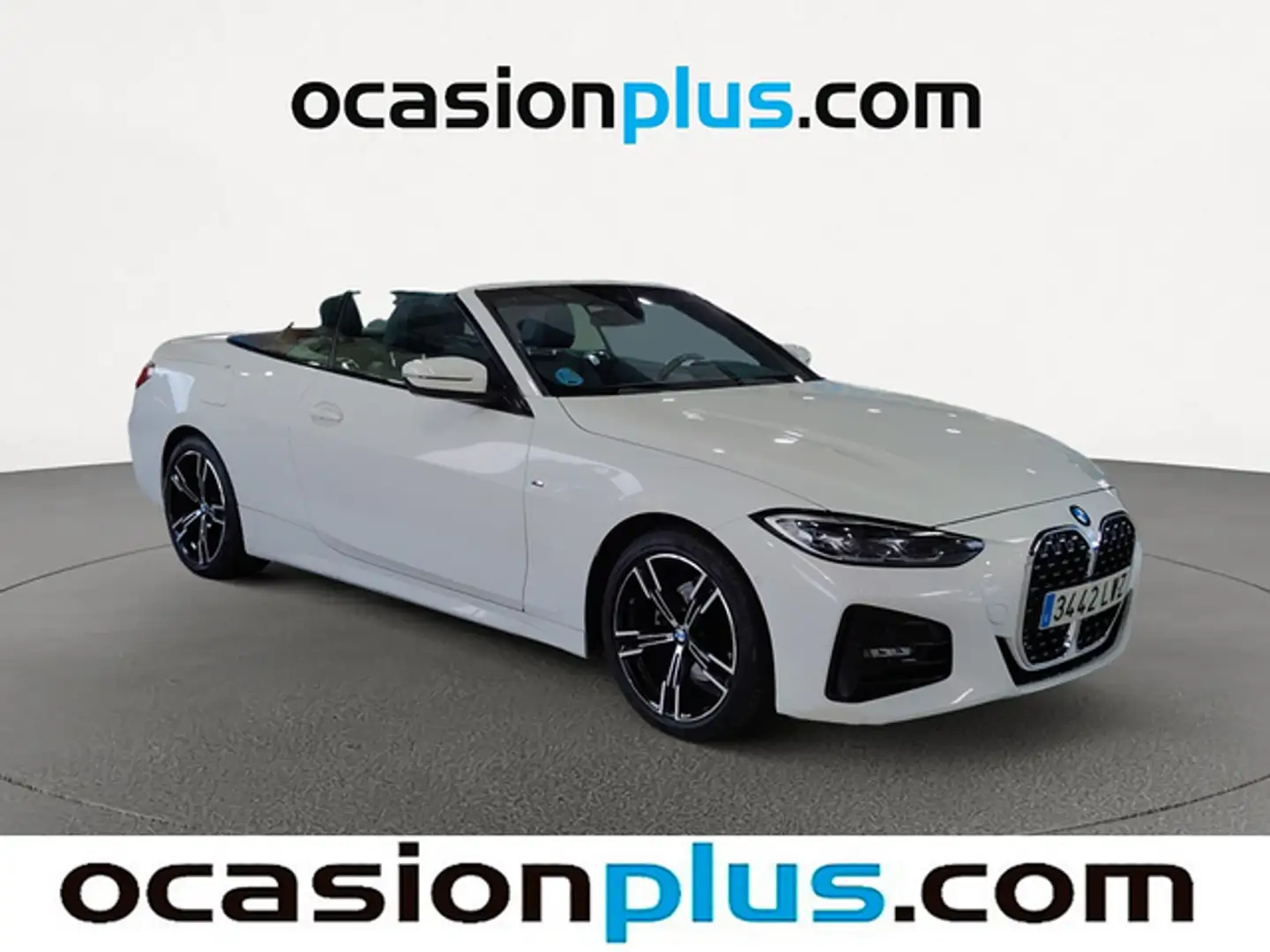 BMW 420 420iA Cabrio Blanc - 2