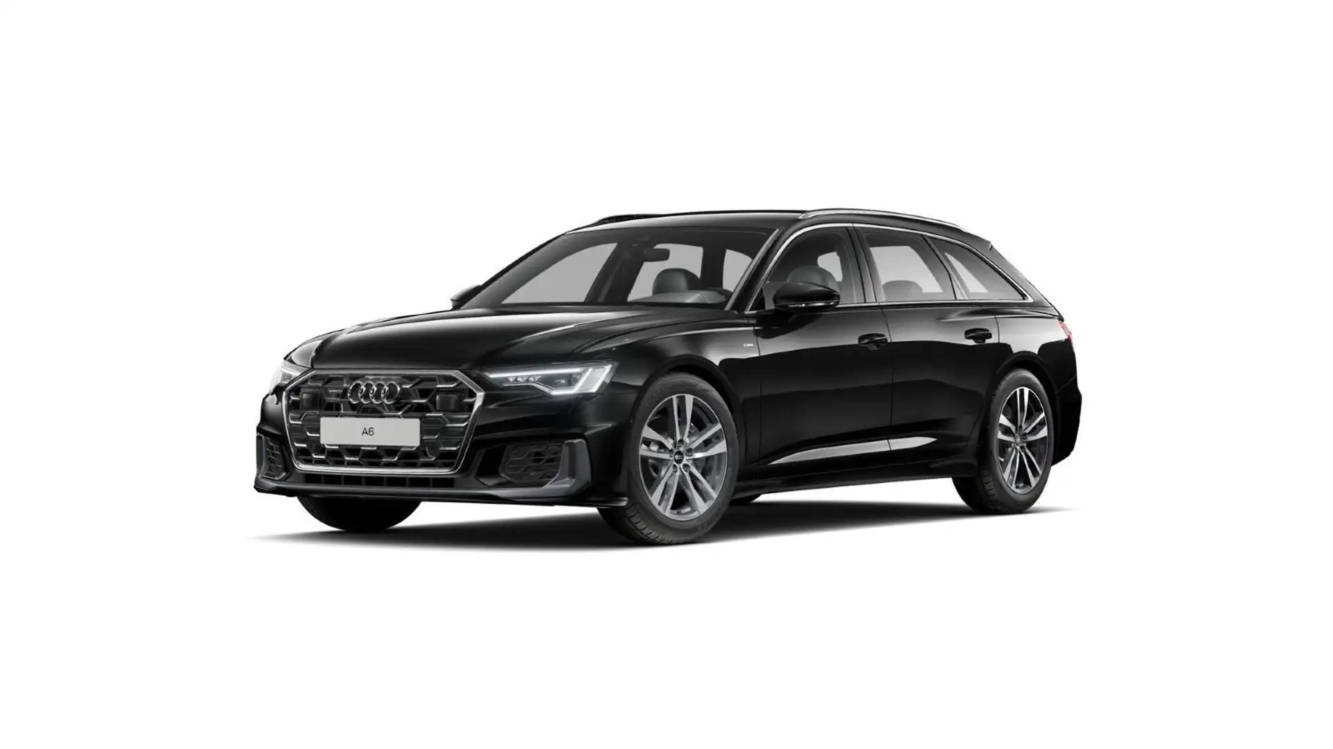 Audi A6 Design 45 TDI quattro S line*Navi*Matri Schwarz - 2