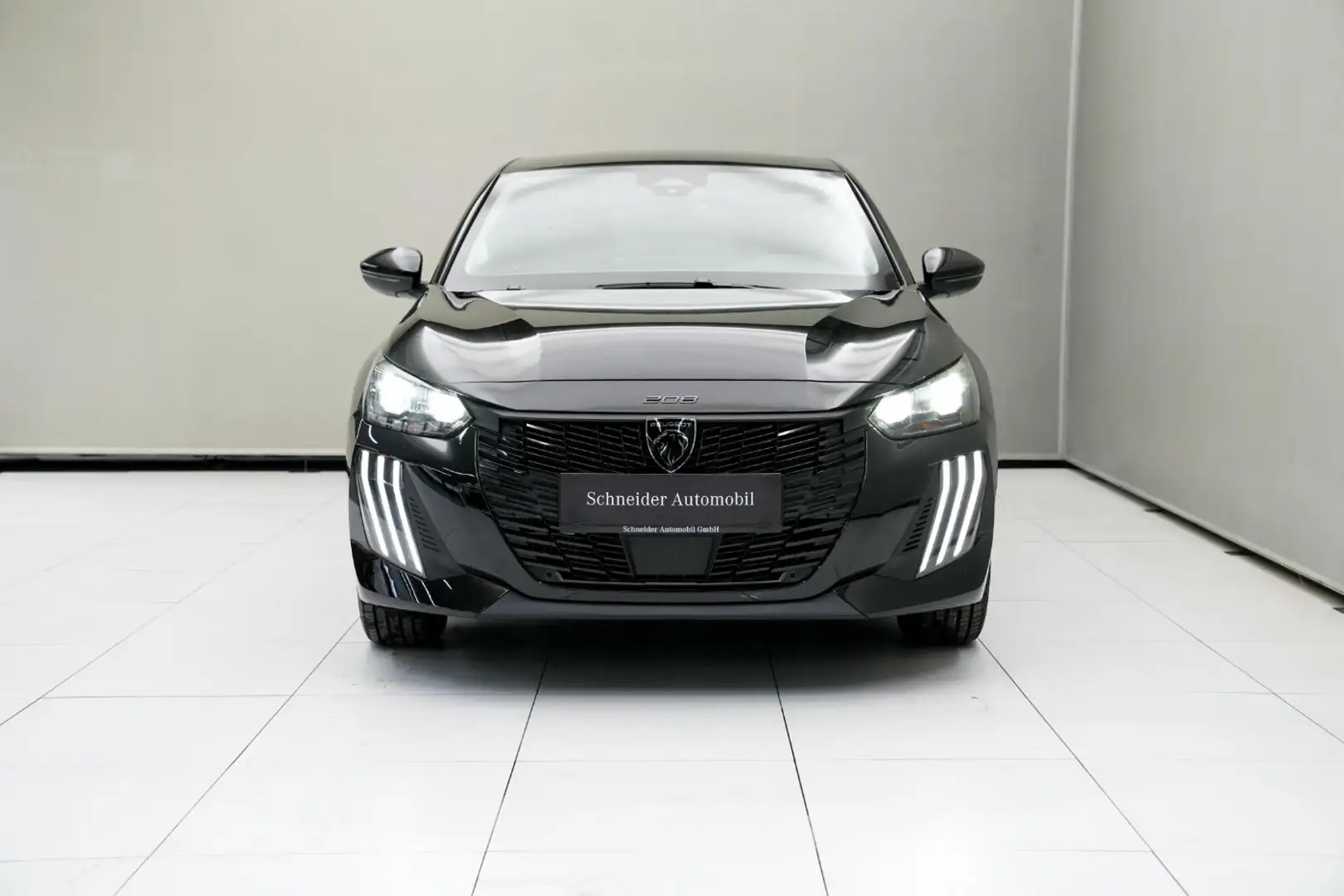 Peugeot 208 PDC SpurH Schwarz - 2