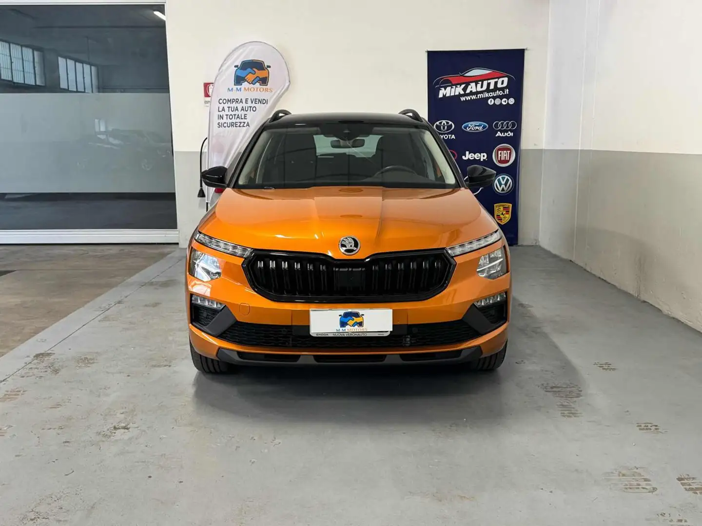 Skoda Kamiq 1.5 TSI ACT DSG Style Unicoproprietario Arancione - 1