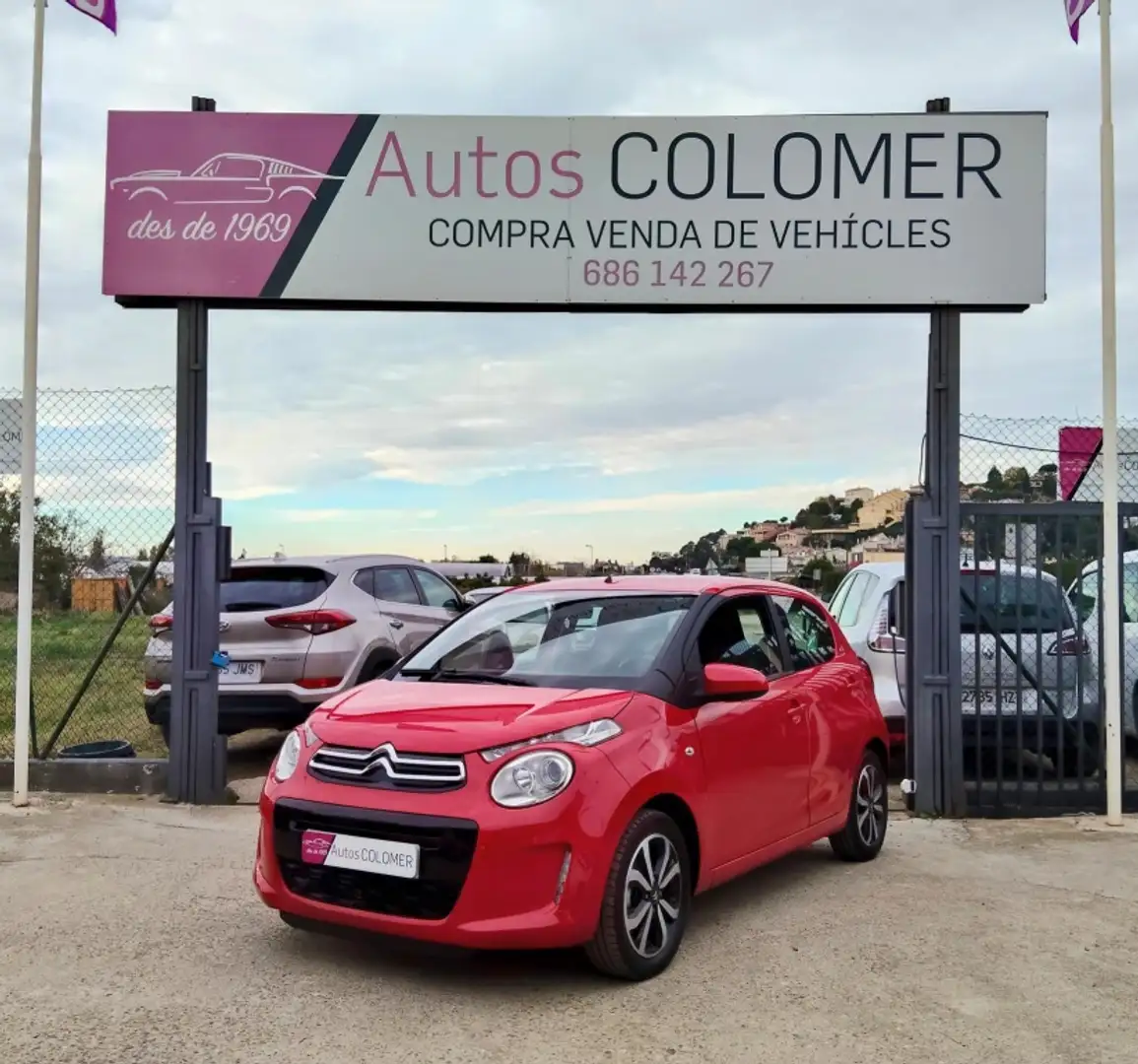 Citroen C1 1.0 VTi City Edition 72 Rojo - 2