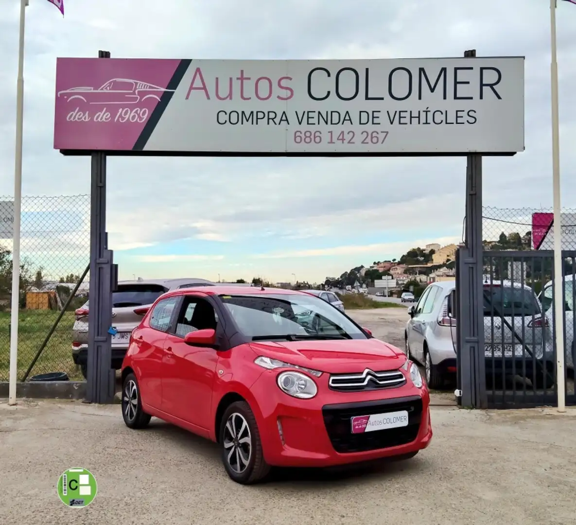 Citroen C1 1.0 VTi City Edition 72 Rojo - 1
