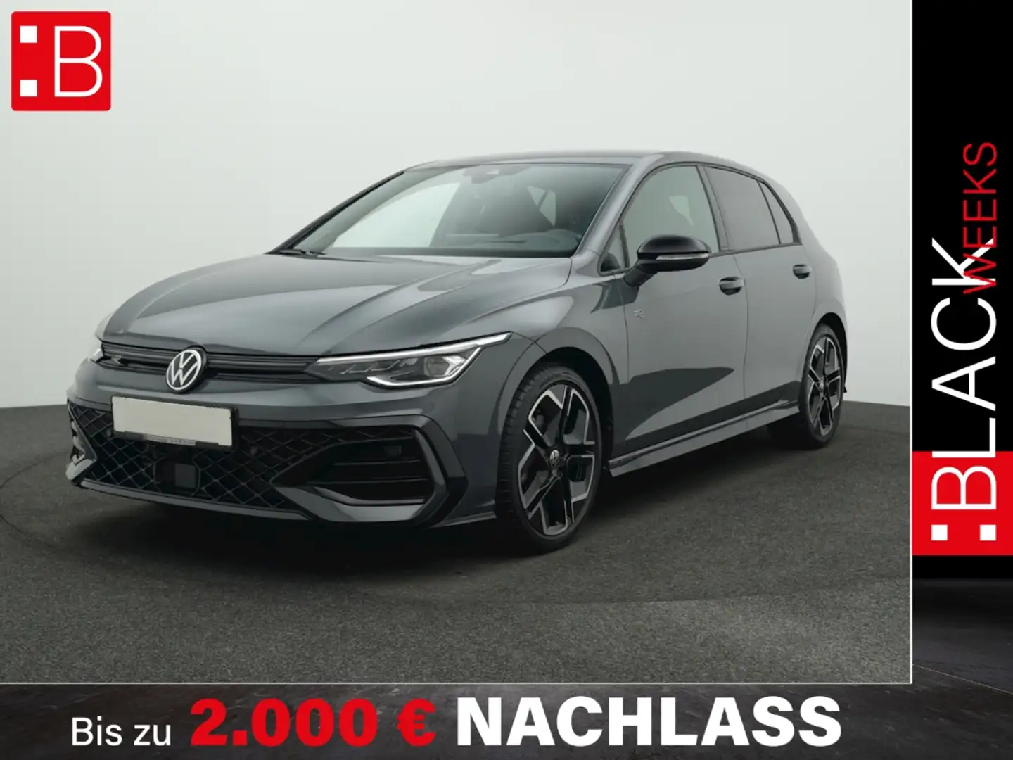 Volkswagen Golf R 8 2.0 TDI DSG R-LINE BLACK STYLE HK-SOUND NAVI 18 Gris - 1