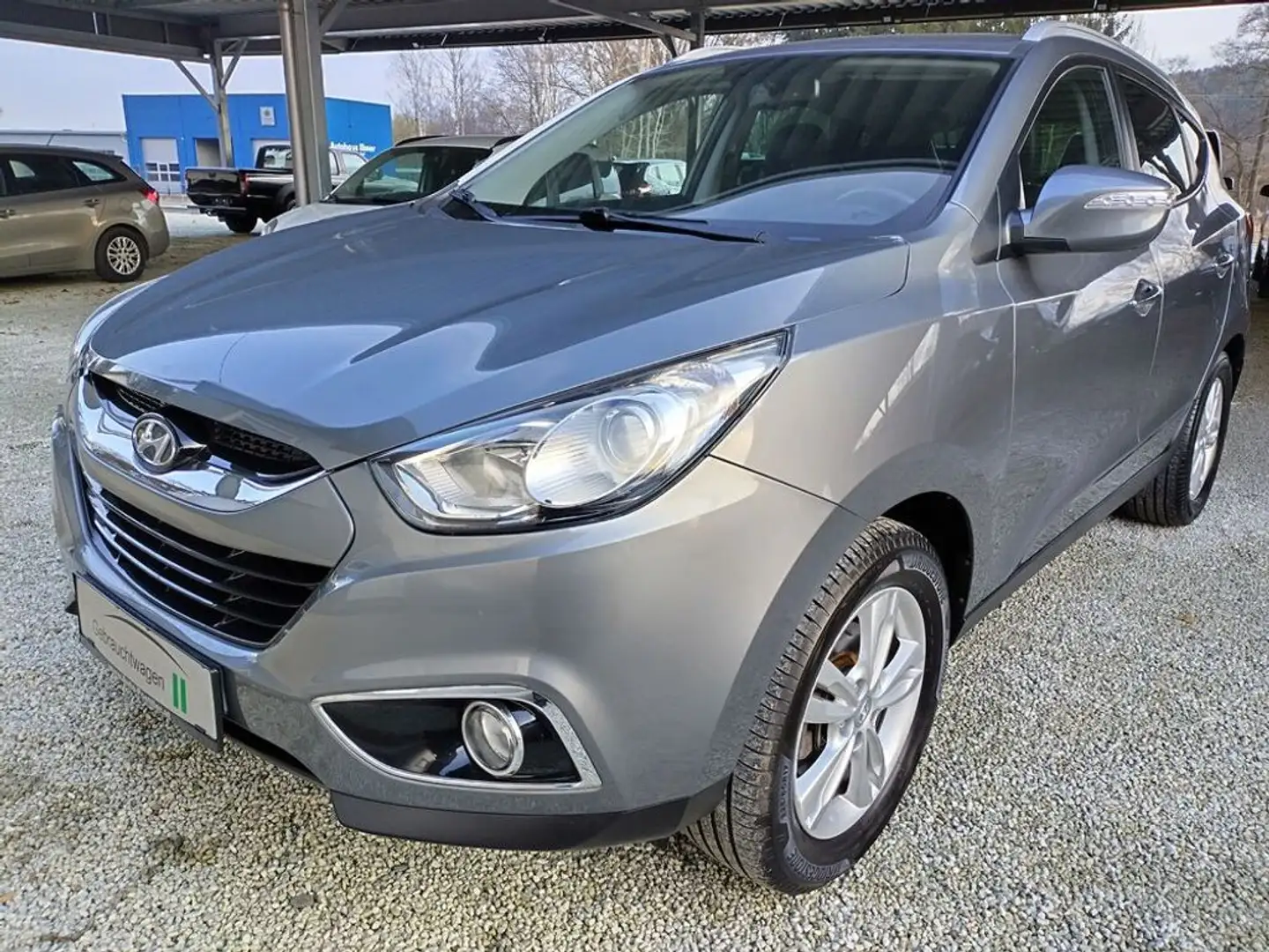 Hyundai iX35 UpGrade 4WD !1.Besitz/Serviceheft! Gris - 1