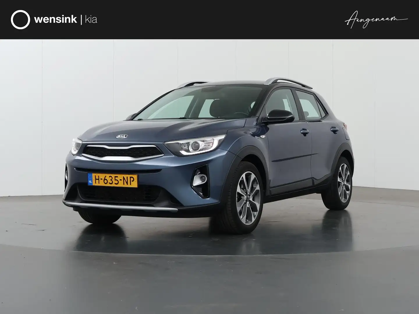 Kia Stonic 1.0 T-GDi DynamicLine | Navigatie | Apple Carplay/ Blauw - 1