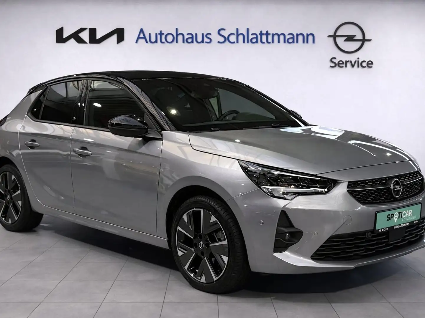 Opel Corsa-e "GS-Line" 11KW On-Board Charger*SHZ*RFK Silber - 1