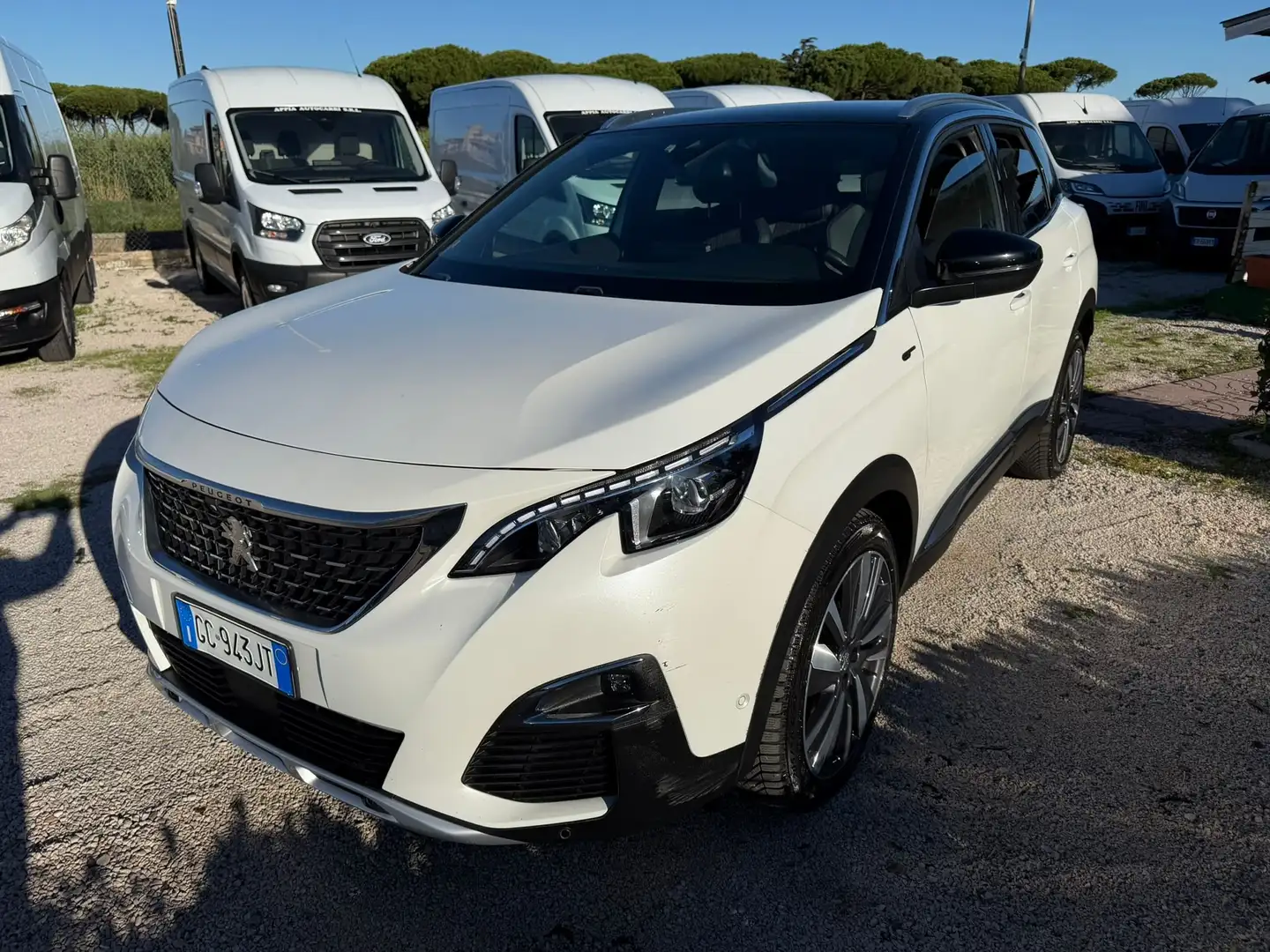 Peugeot 3008 2.0hdi GT EAT8 UNIPRO/NO VINCOLI FINANZIAMENTO Bianco - 2