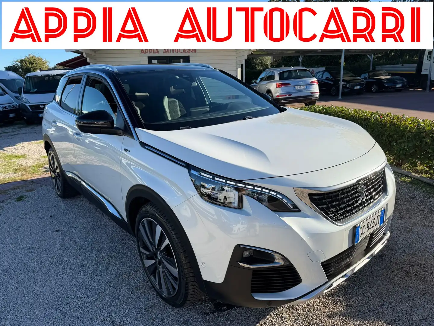 Peugeot 3008 2.0hdi GT EAT8 UNIPRO/NO VINCOLI FINANZIAMENTO Bianco - 1