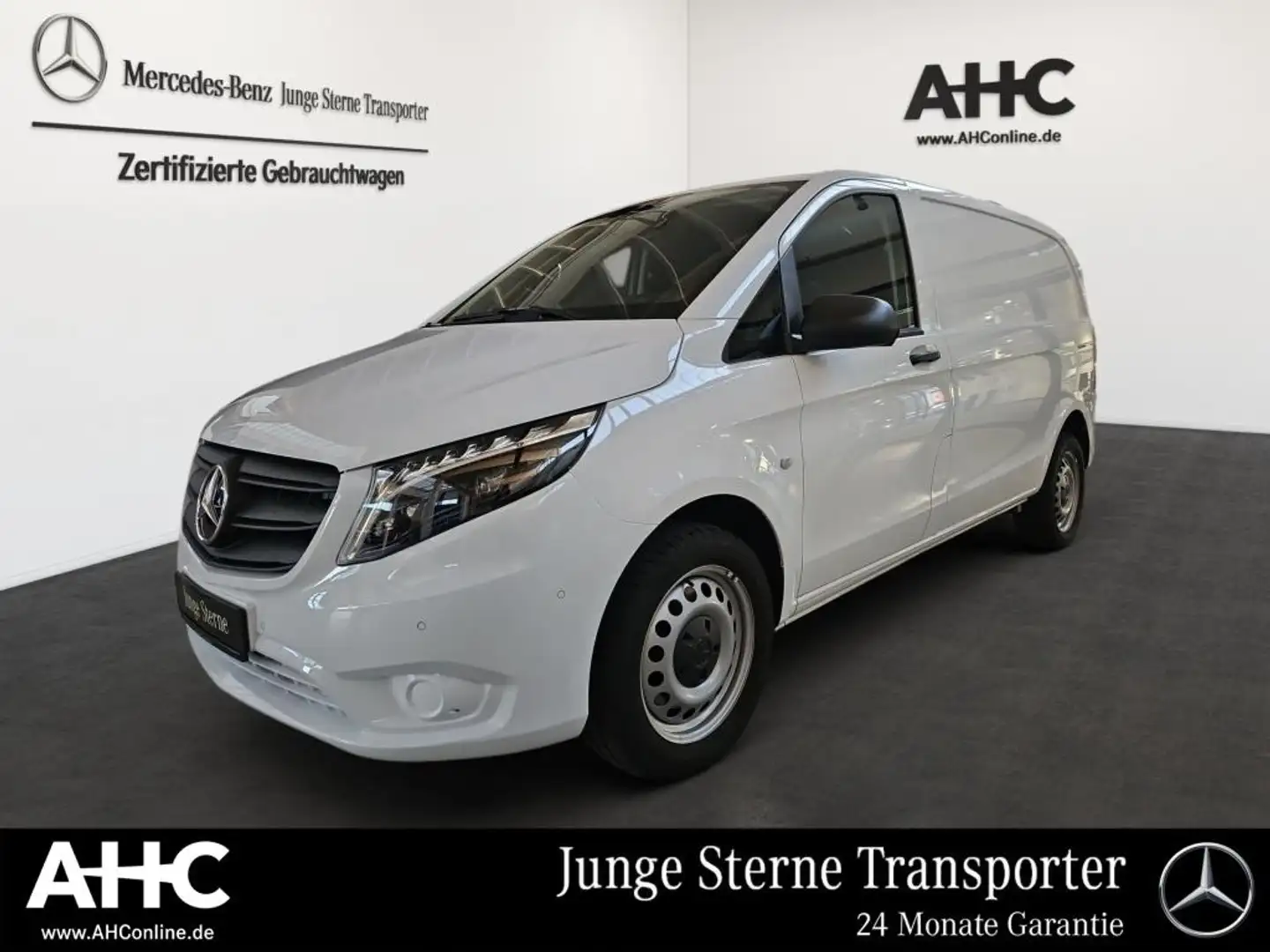 Mercedes-Benz Vito 119 Kasten kompakt 4x4 LED Navi PTS RFK SHZ Blanc - 1