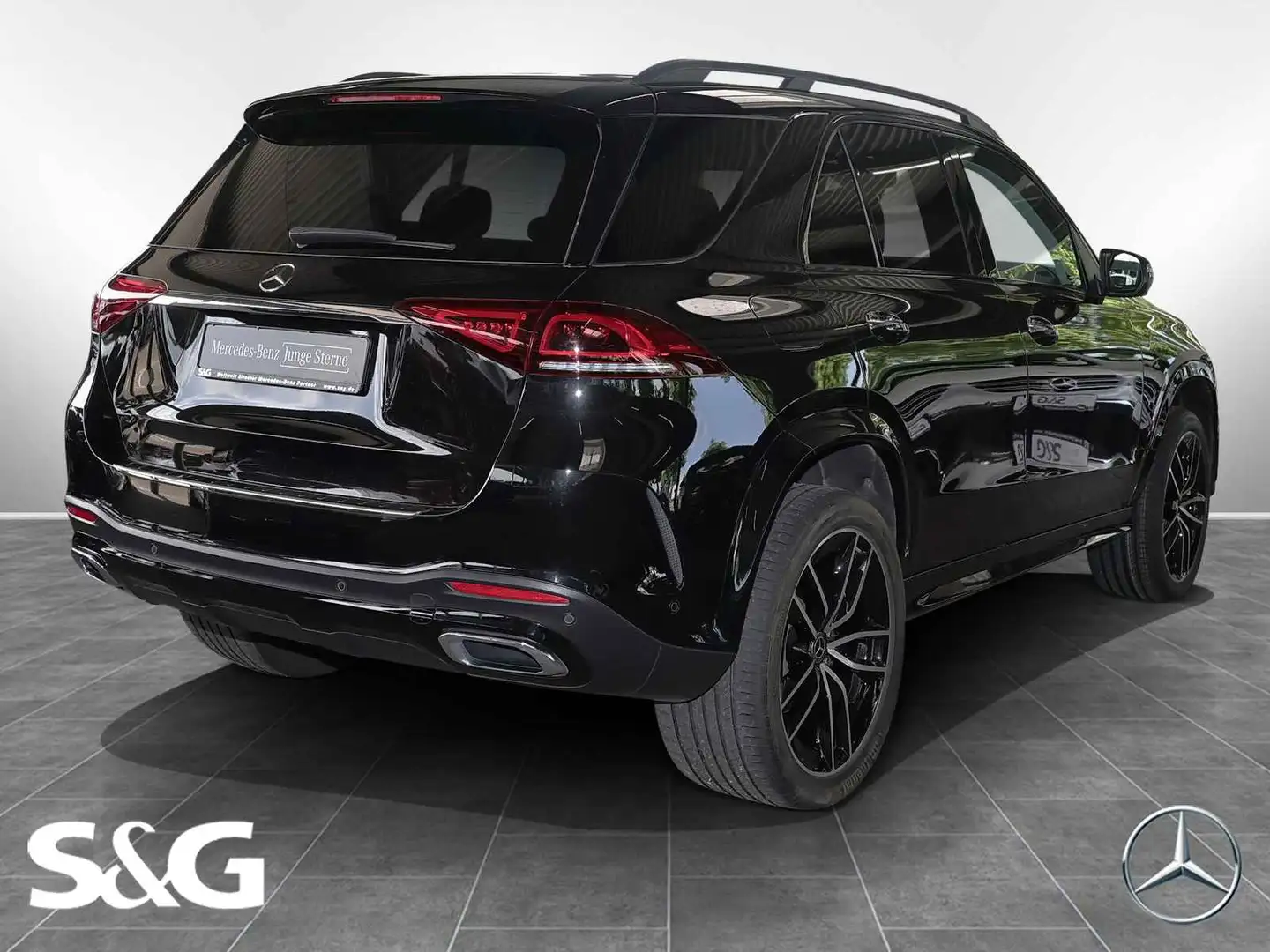 Mercedes-Benz GLE 450 4M AMG BURMESTER+HEADUP+DISTRONIC+360° Noir - 2