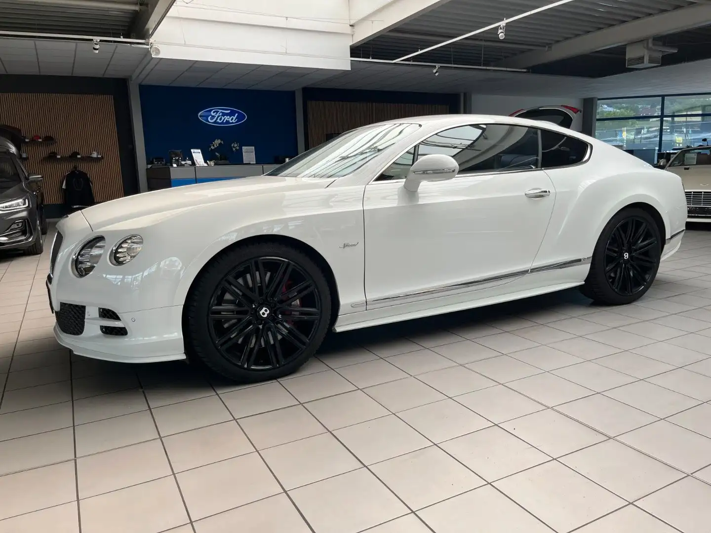 Bentley Continental GT 6.0 W12 Speed 4x4 Blanc - 2