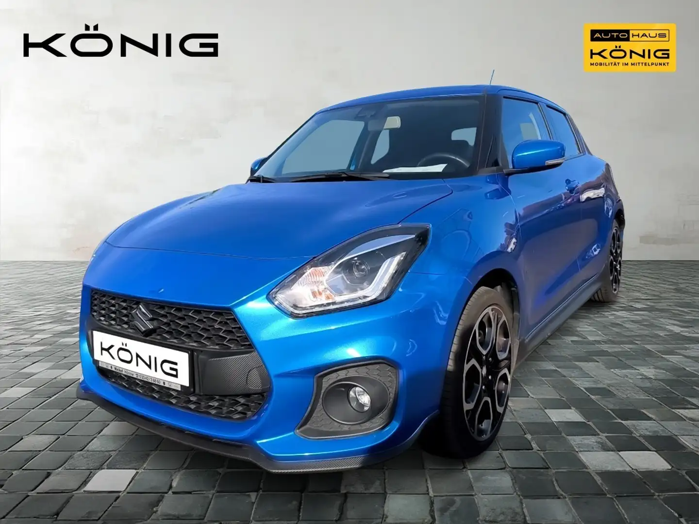Suzuki Swift 1.4 SPORT *KLIMA*SHZG*CARPLAY*PDC*CAM*ALU* Bleu - 1