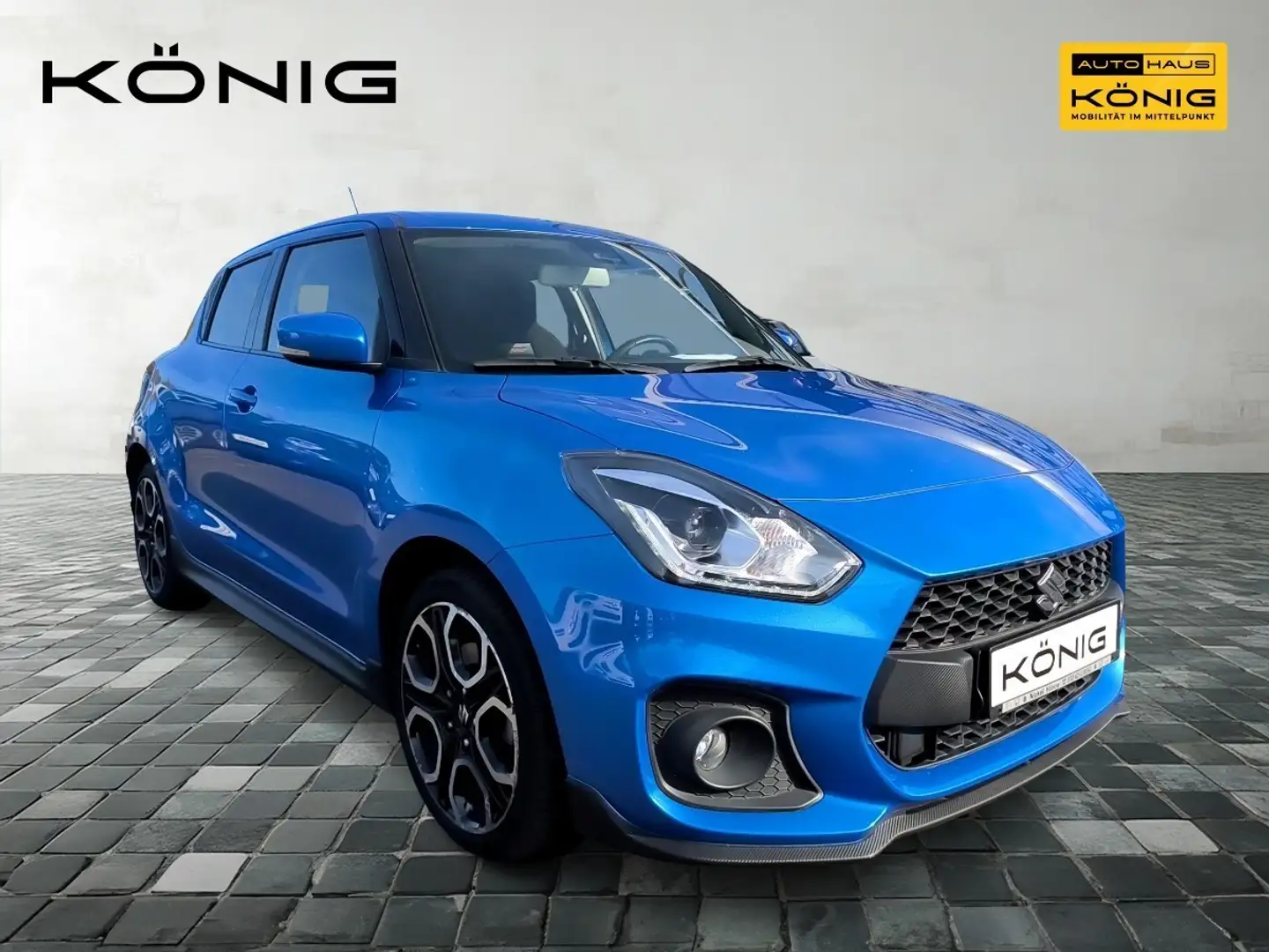 Suzuki Swift 1.4 SPORT *KLIMA*SHZG*CARPLAY*PDC*CAM*ALU* Bleu - 2