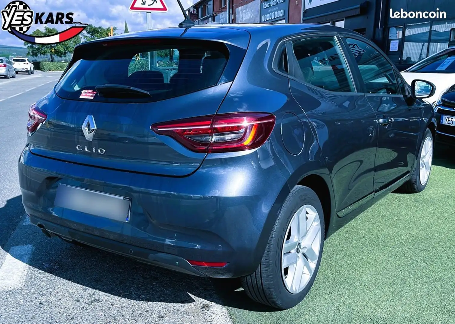 Renault Clio V 1.0 TCe 90ch Limited-MOTEUR A CHAINE Gris - 2