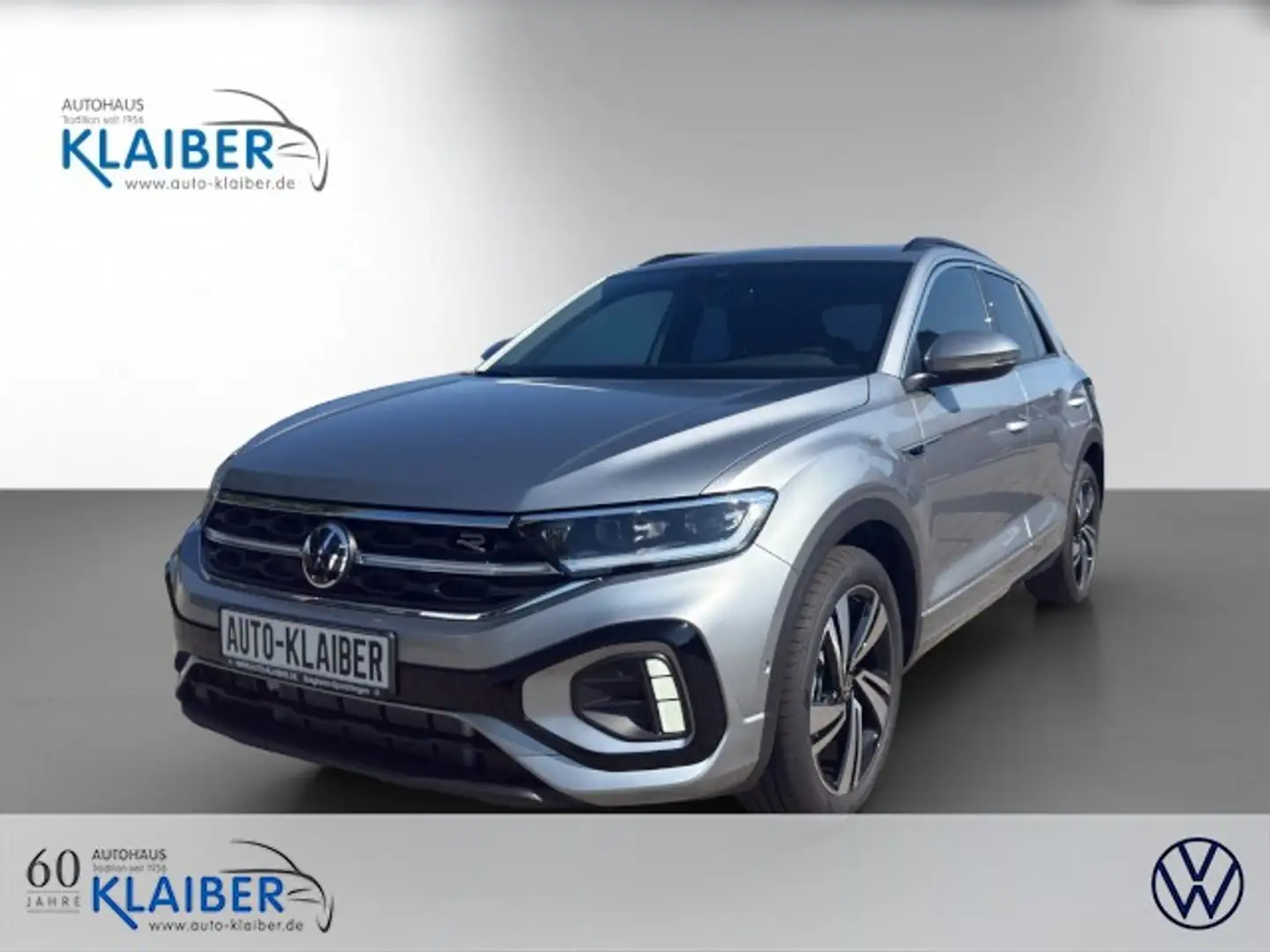Volkswagen T-Roc R-Line 1.5 TSI DSG LED+NAVI+AHK+KAMERA+ACC Klima Argintiu - 1