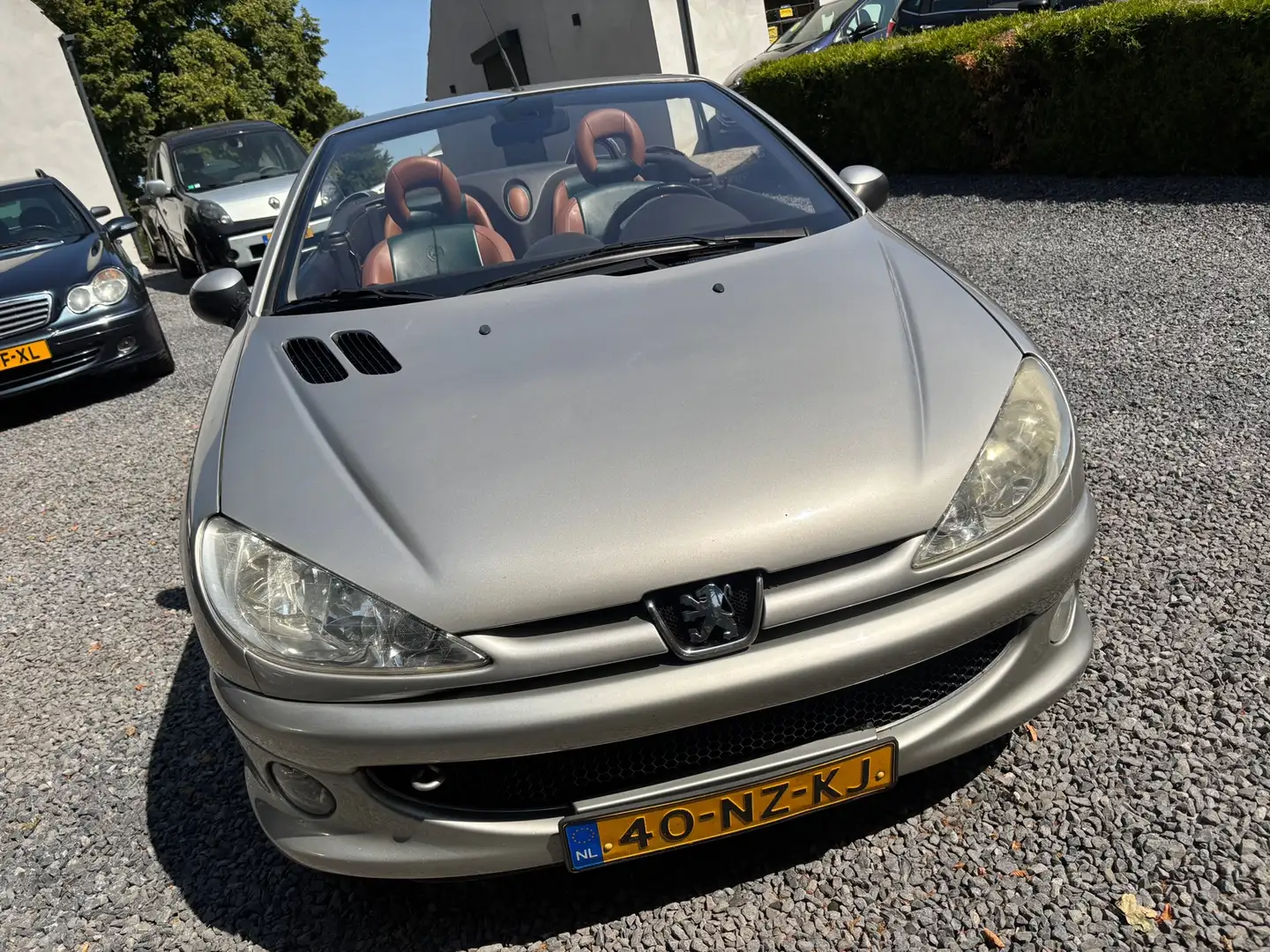 Peugeot 206 CC 1.6-16V RolanD GARROS ZEER MOOIE CABRIO Grau - 2