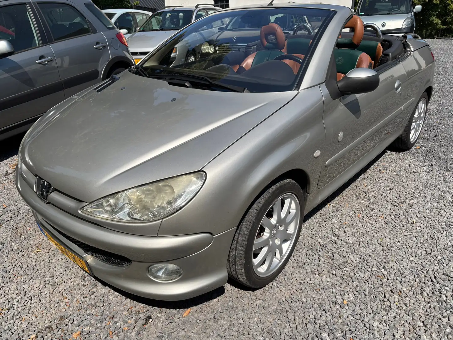 Peugeot 206 CC 1.6-16V RolanD GARROS ZEER MOOIE CABRIO Grau - 1