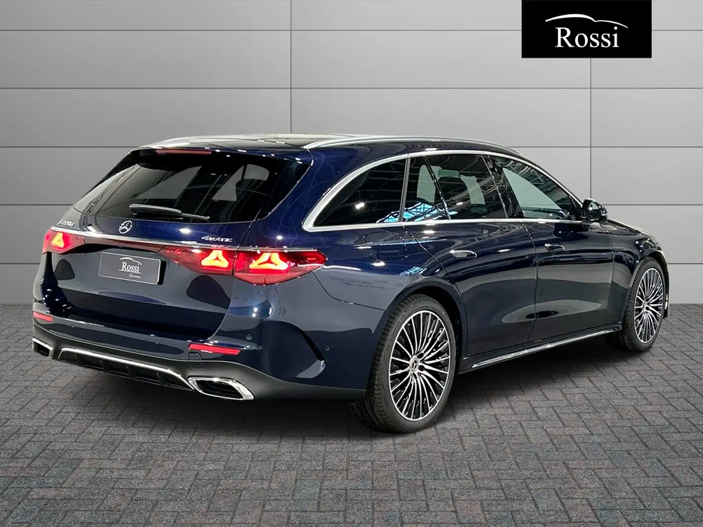 Mercedes-Benz E 220 d 4MATIC Station Wagon Bleu - 2