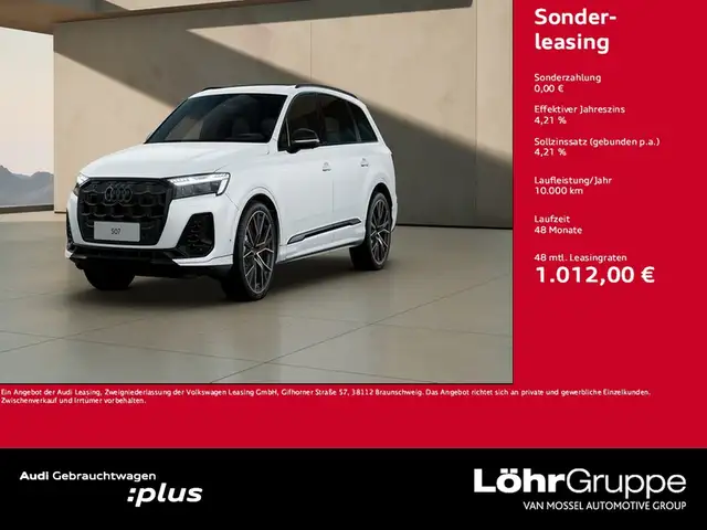 Audi SQ7 4.0 TFSI Matrix AHK Leder B&O Panorama Carbon