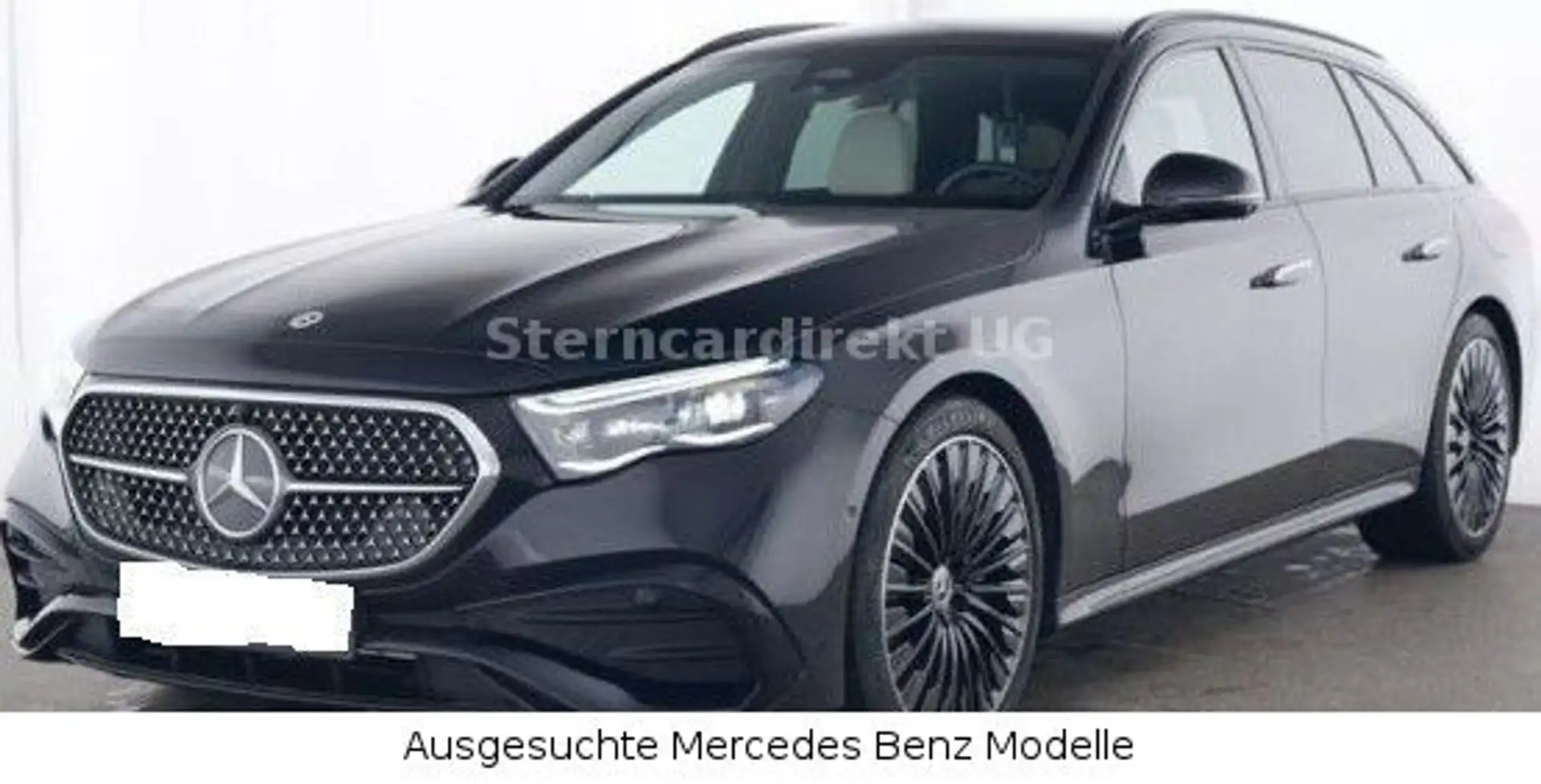 Mercedes-Benz E 300 de 4M T AMG NIGHT PANO DISTRO AMG 20" AHK Nero - 1
