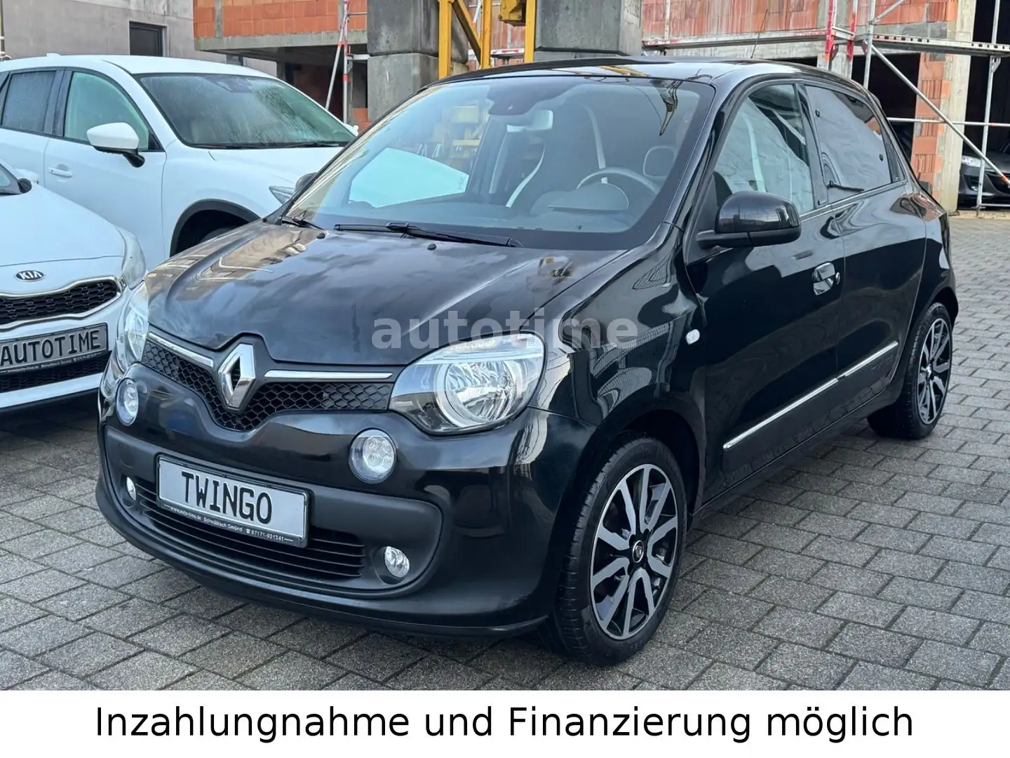 Renault Twingo Cosmic|Klimaaut.|LEDER|TEMP.|SHZ|EURO6 Negru - 1