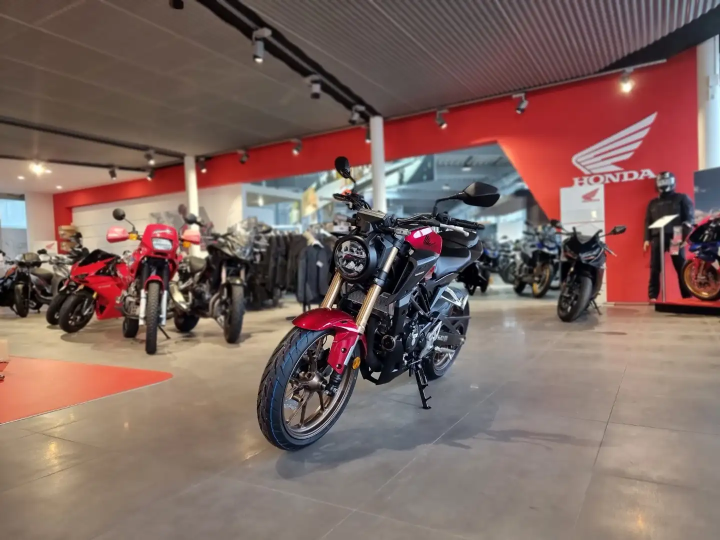 Honda CB 125 R 2024 mehr Farben auf Anfrage Rood - 2